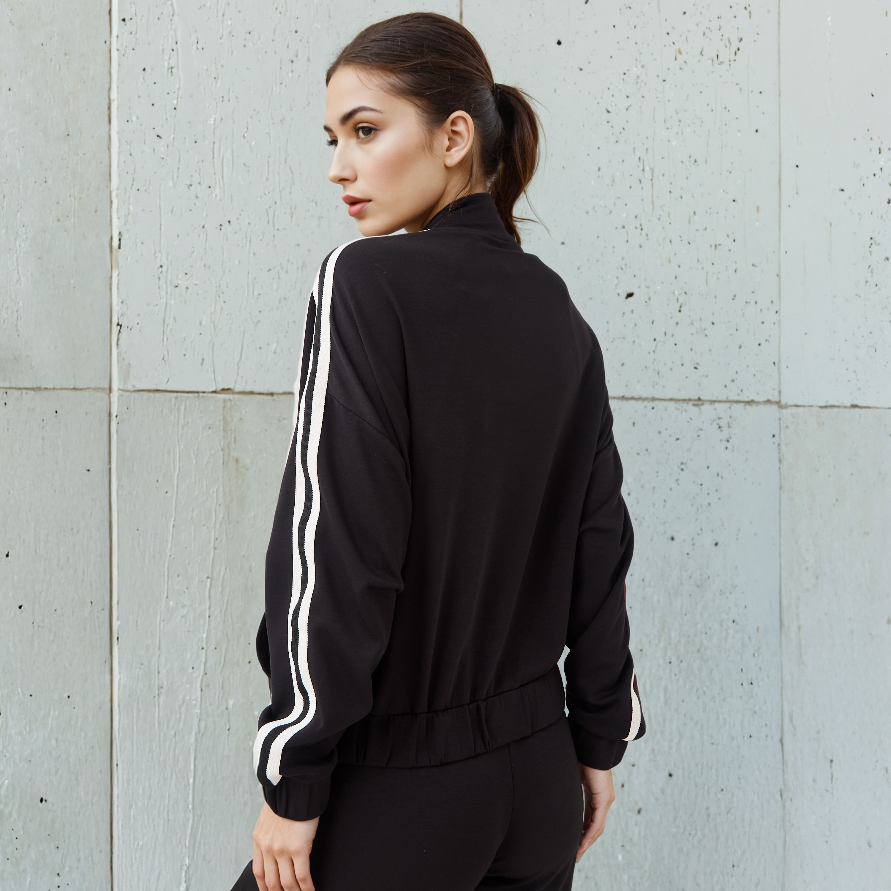 Kappa Women Soft Touch Zip Through Sweatshirt-women-clothing-sportswearandactivewear-coatsandjackets-jackets-image-3