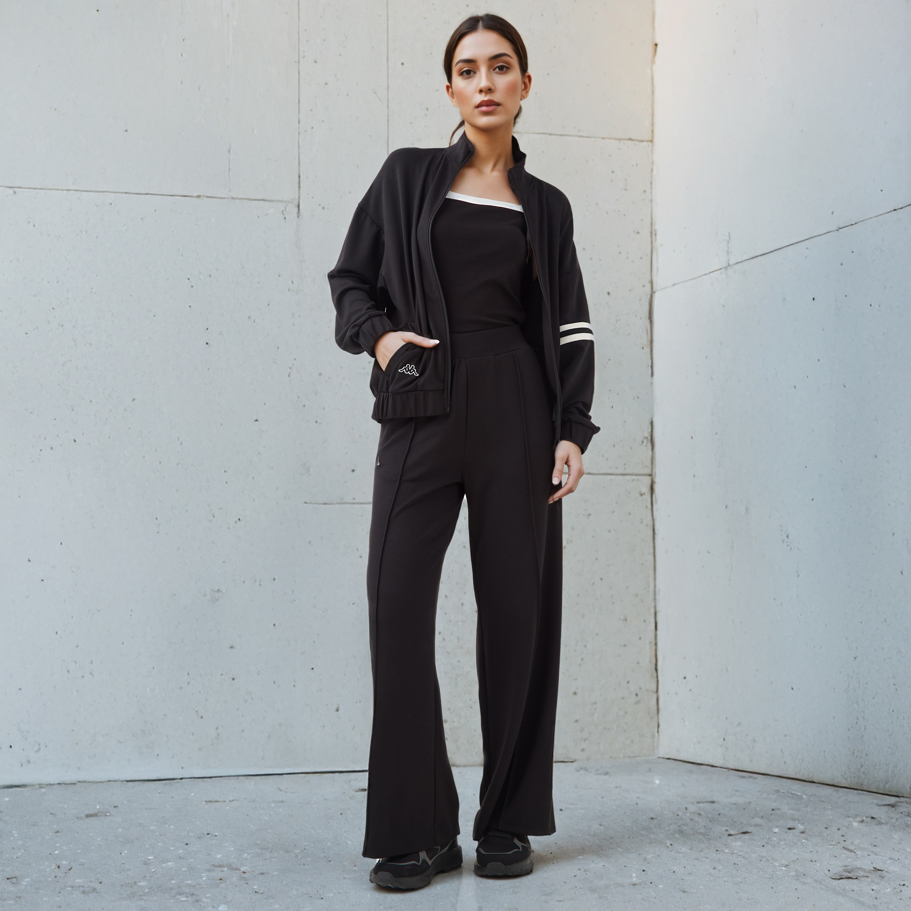 Kappa Women Soft Touch Zip Through Jacket-women-winterwear-coatsandjackets-jackets-image-2