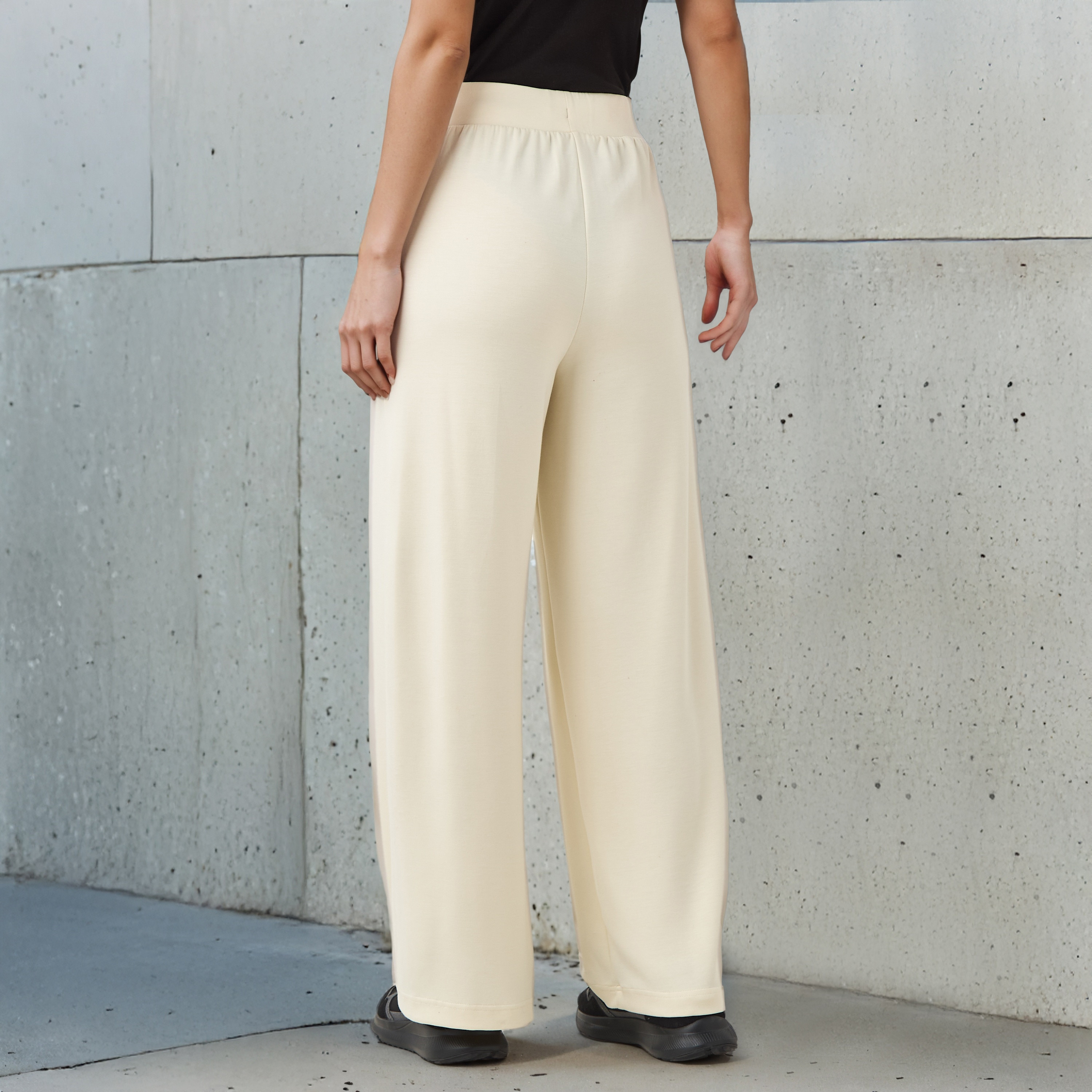 Kappa Women Relaxed Fit Soft Touch Track Pants with Pockets-women-clothing-bottoms-trousers-image-3