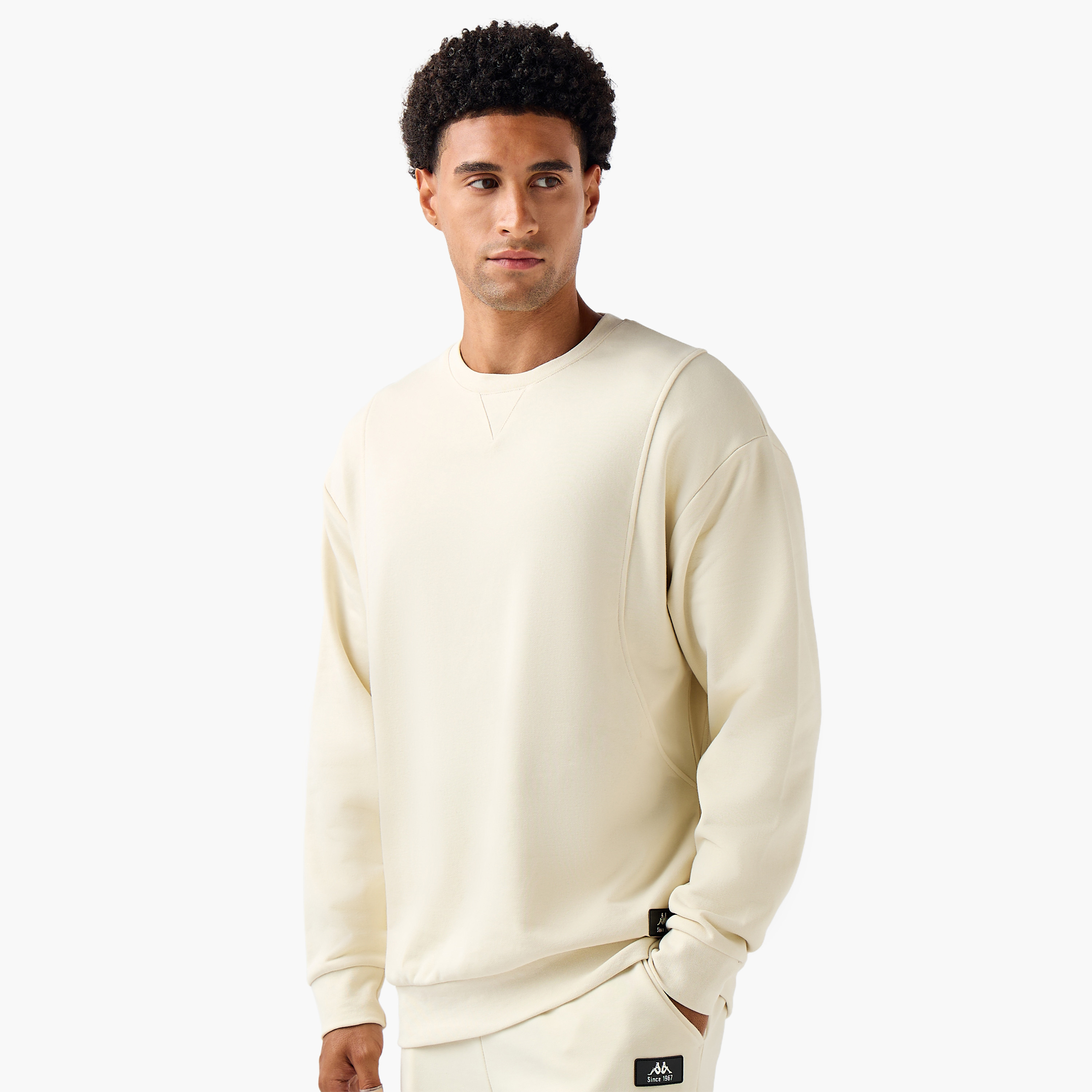 Kappa Men Regular Fit Sweatshirt-men-winterwear-hoodiesandsweatshirts-image-1