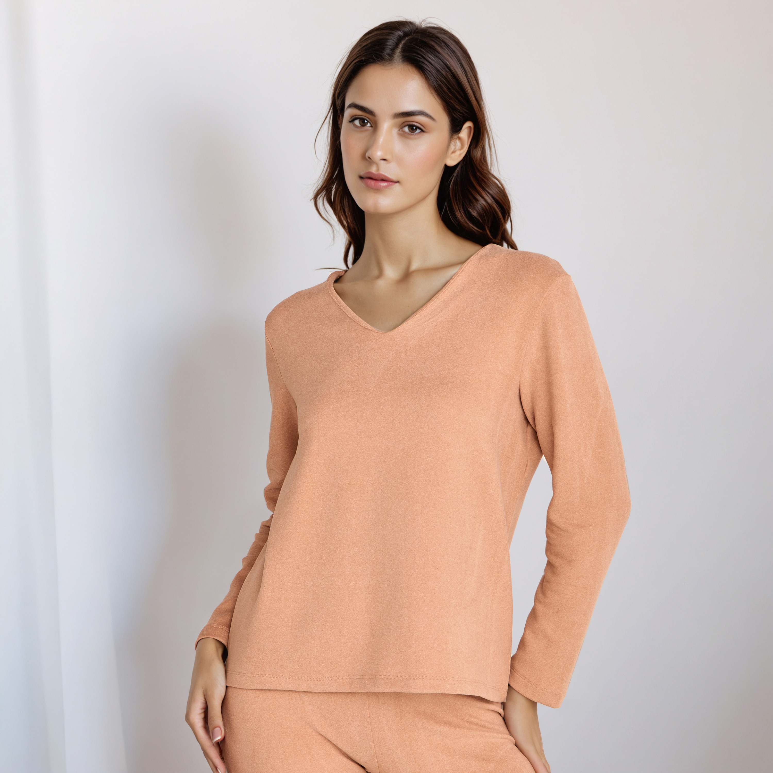 Pyjama Set Thermal T-shirt & Leggings-women-clothing-nightwear-pyjamas-longsets-image-2