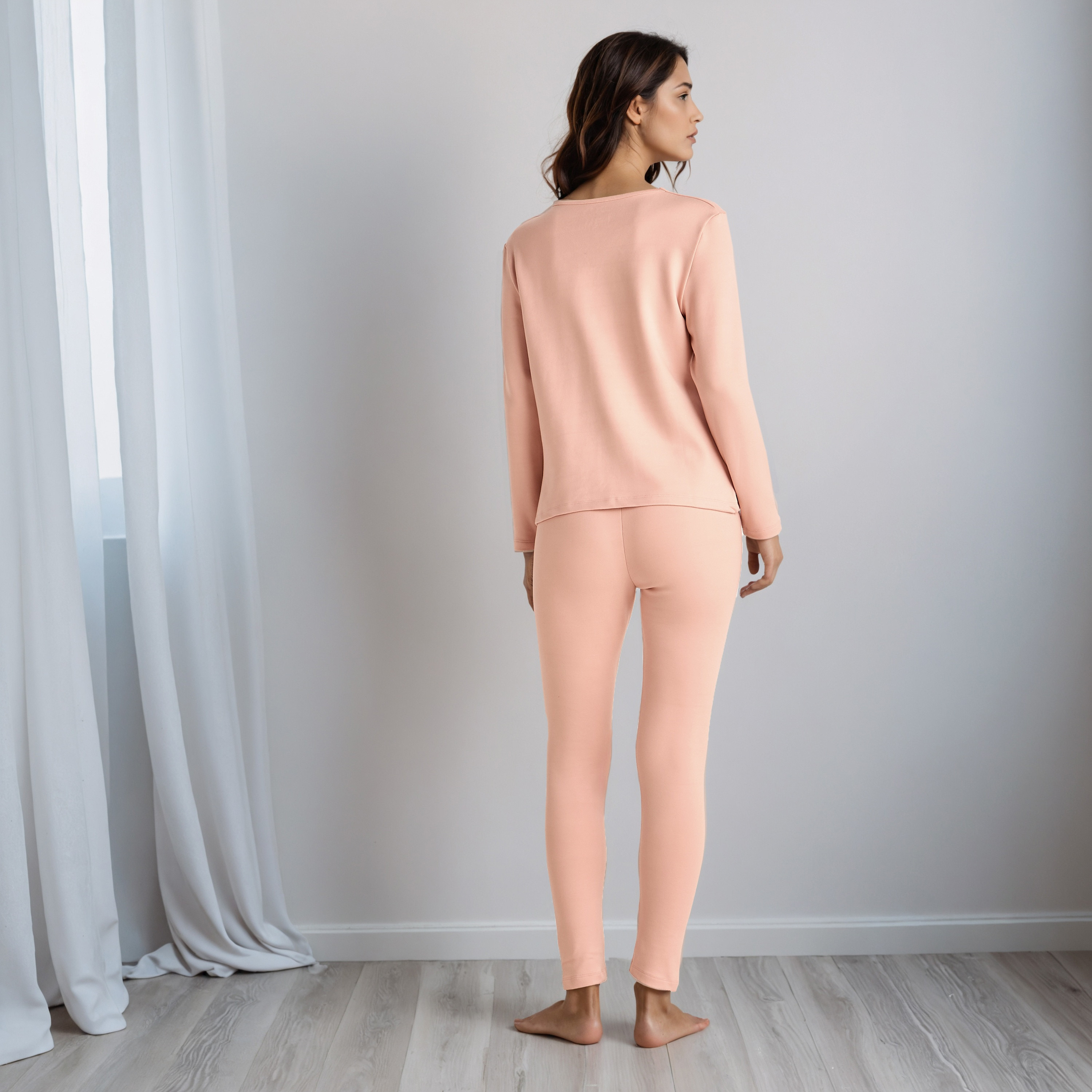 Pyjama Set Thermal T-shirt & Leggings-women-clothing-lingerie-thermals-image-3