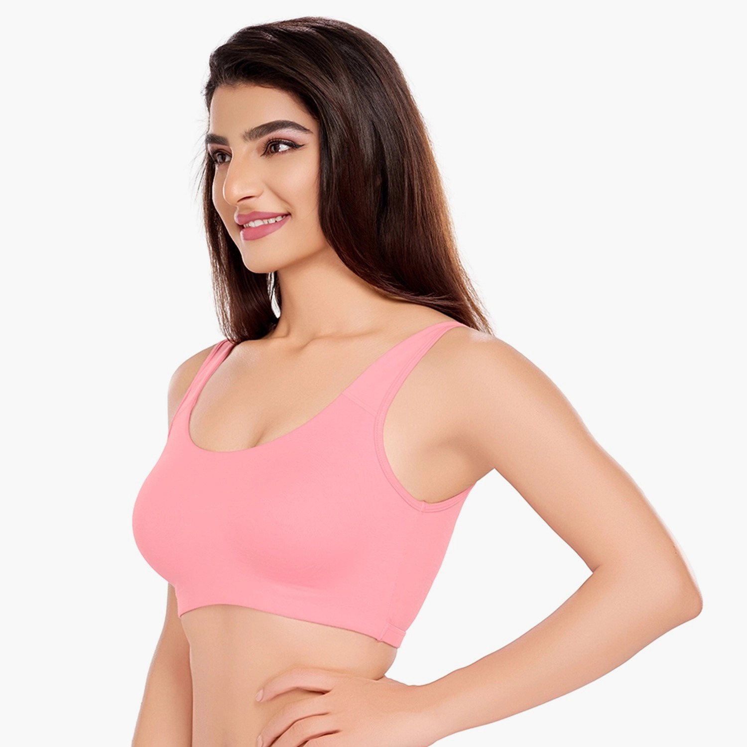 Juliet Non-Padded Sports Bra Full Coverage-women-clothing-lingerie-bras-image-2