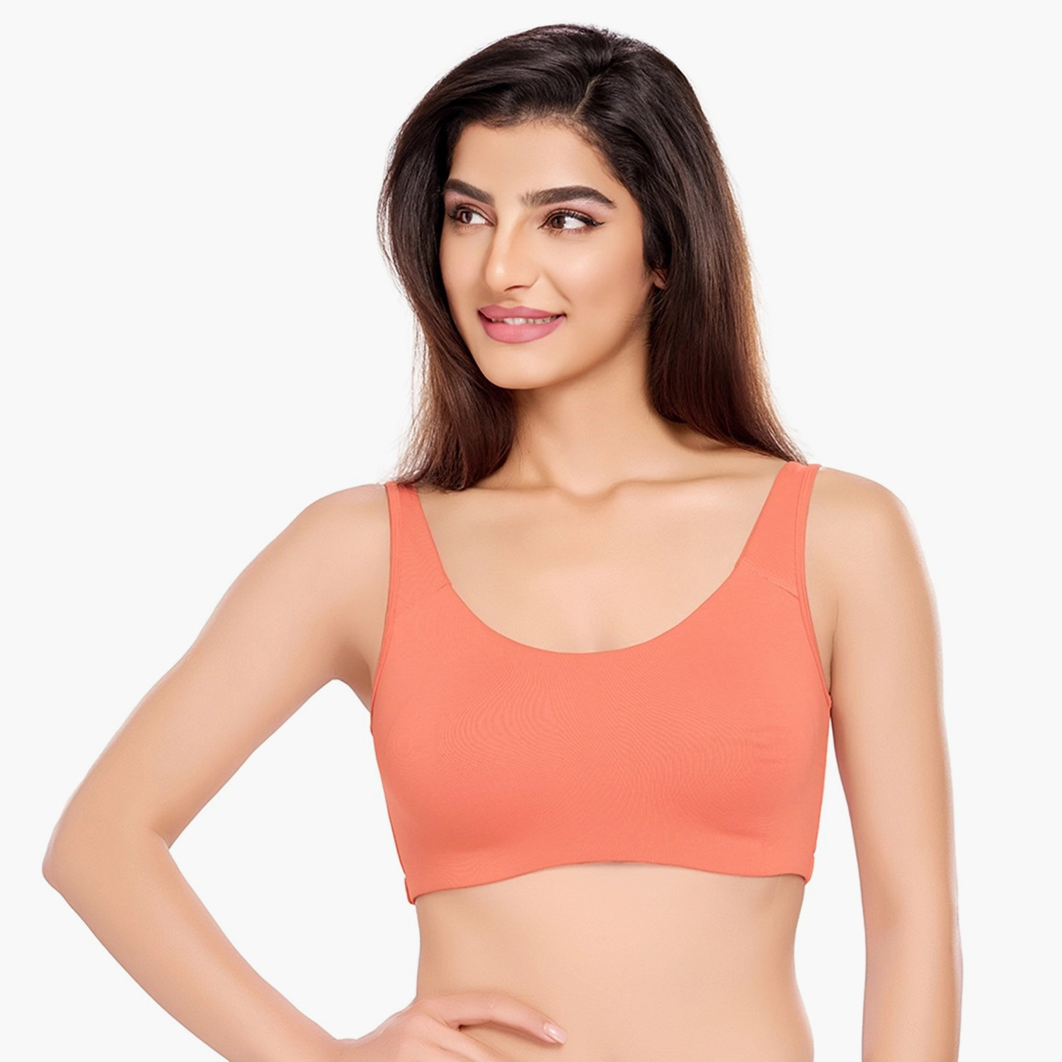 Juliet Non-Padded Sports Bra Full Coverage-women-clothing-lingerie-bras-image-1