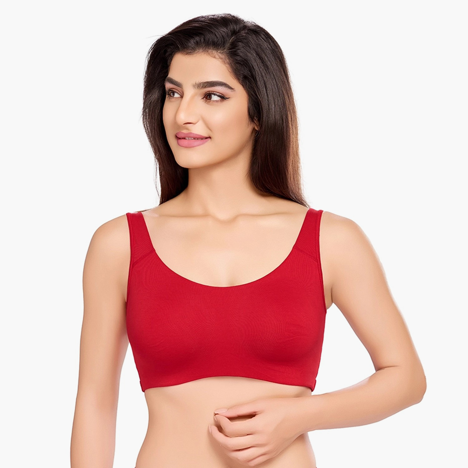 Juliet Non-Padded Sports Bra Full Coverage-women-clothing-lingerie-bras-image-1