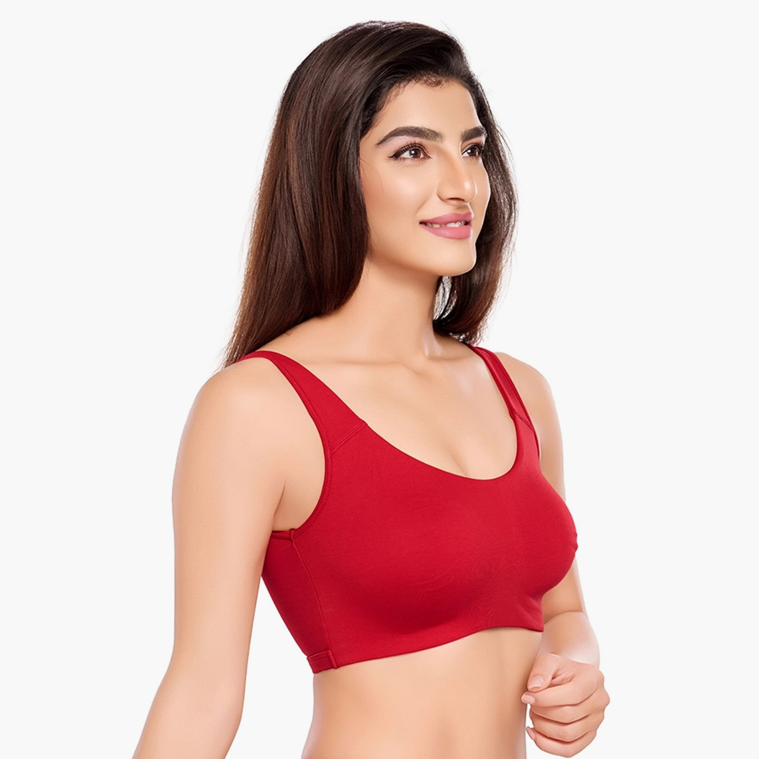 Juliet Non-Padded Sports Bra Full Coverage-women-clothing-lingerie-bras-image-2