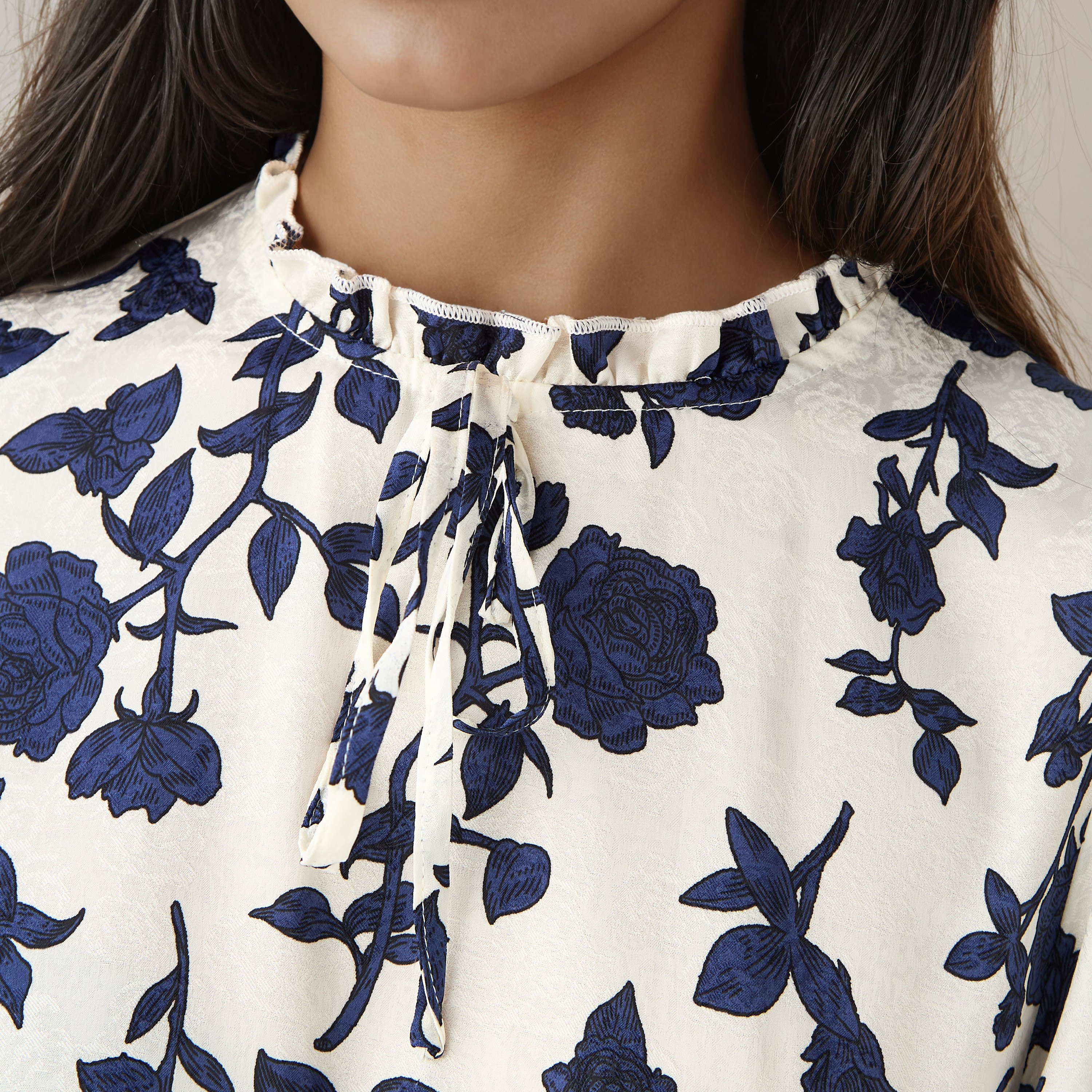 Tiered Midi Denim Dress with Flutter Sleeves-women-clothing-dresses-image-15