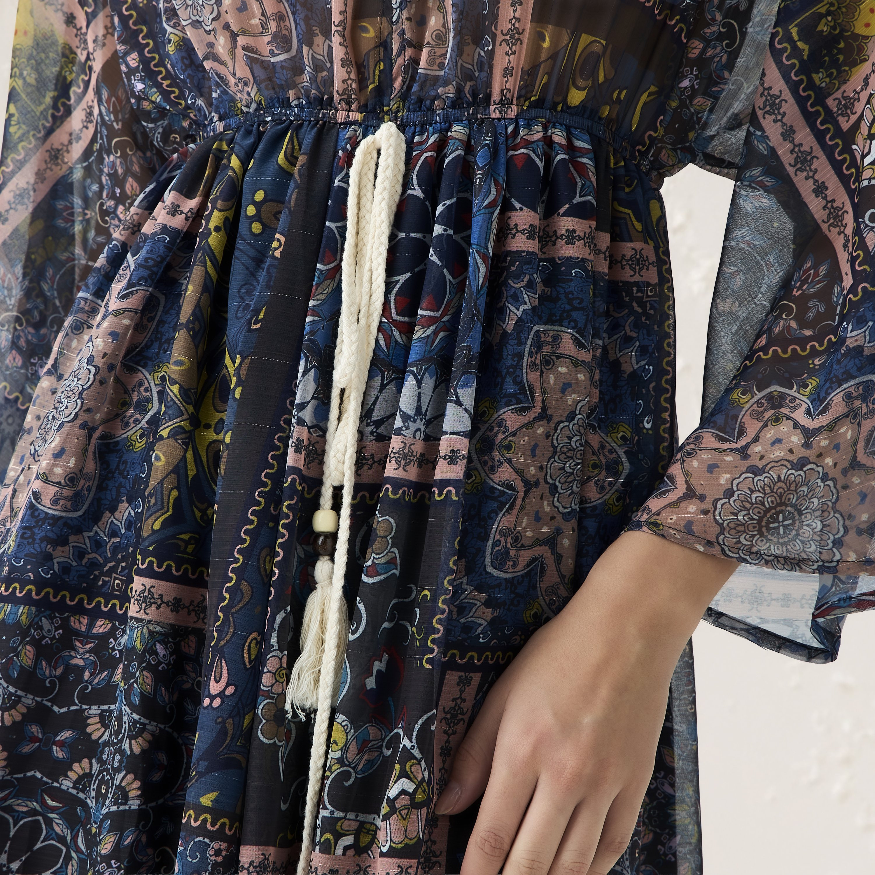 Floral Print Kaftan Women Dress Viscose-PROMO_SP_QA__6_RGCC_BUY2FOR199_040325-image-5