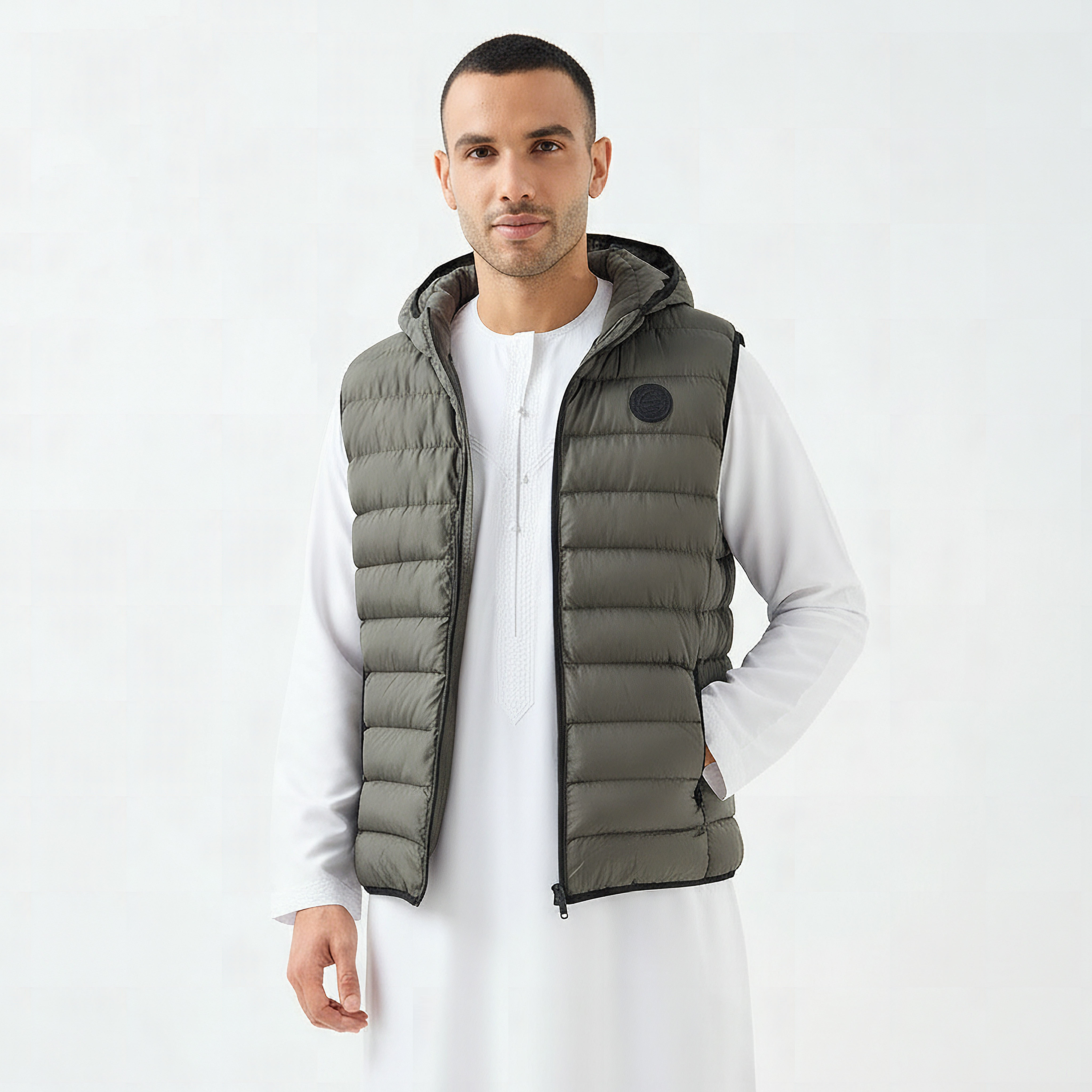 Quilted Lightweight Hooded Gilet with Pockets-men-clothing-jacketsandblazers-coats-image-1