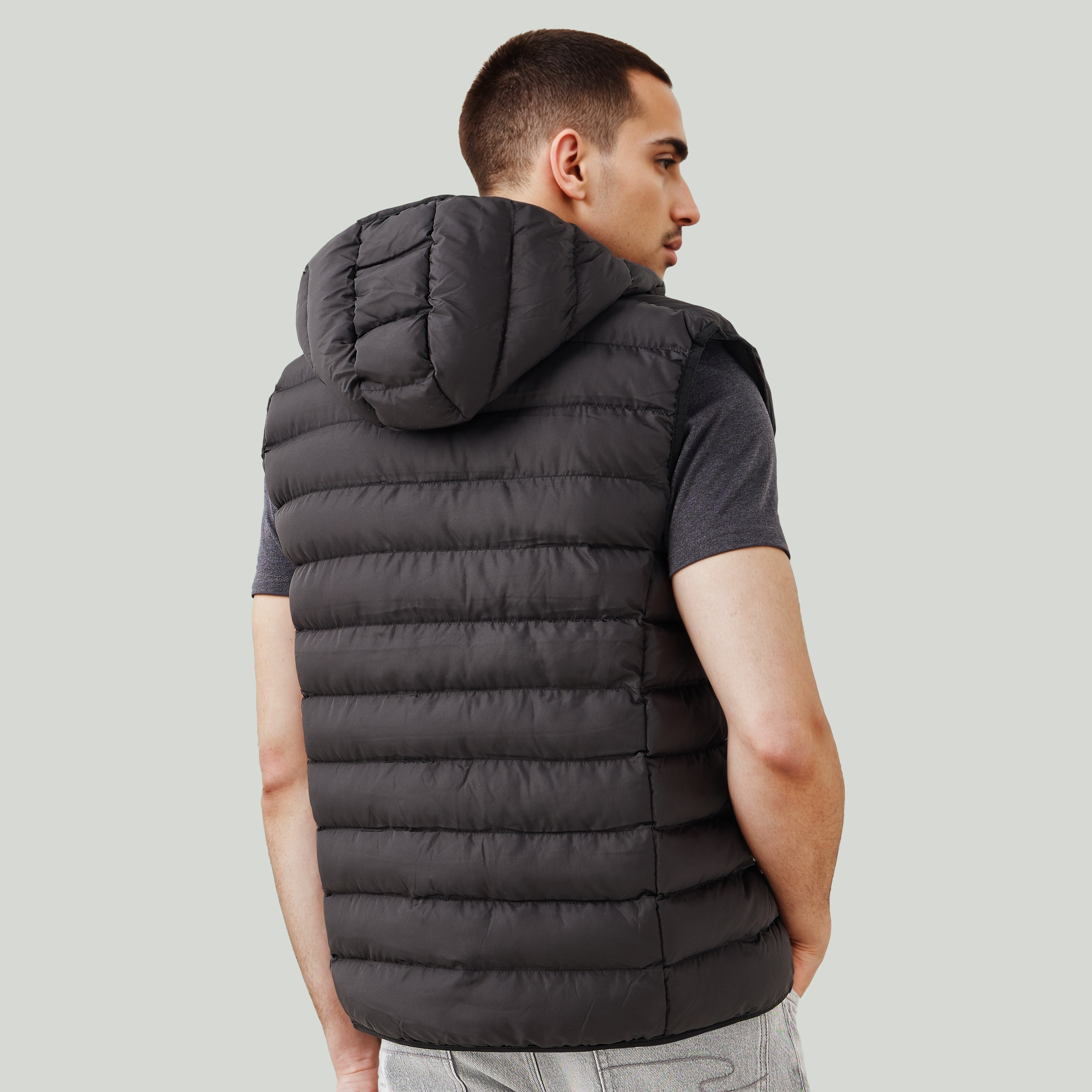Quilted Lightweight Hooded Gilet with Pockets-men-clothing-jacketsandblazers-coats-image-5