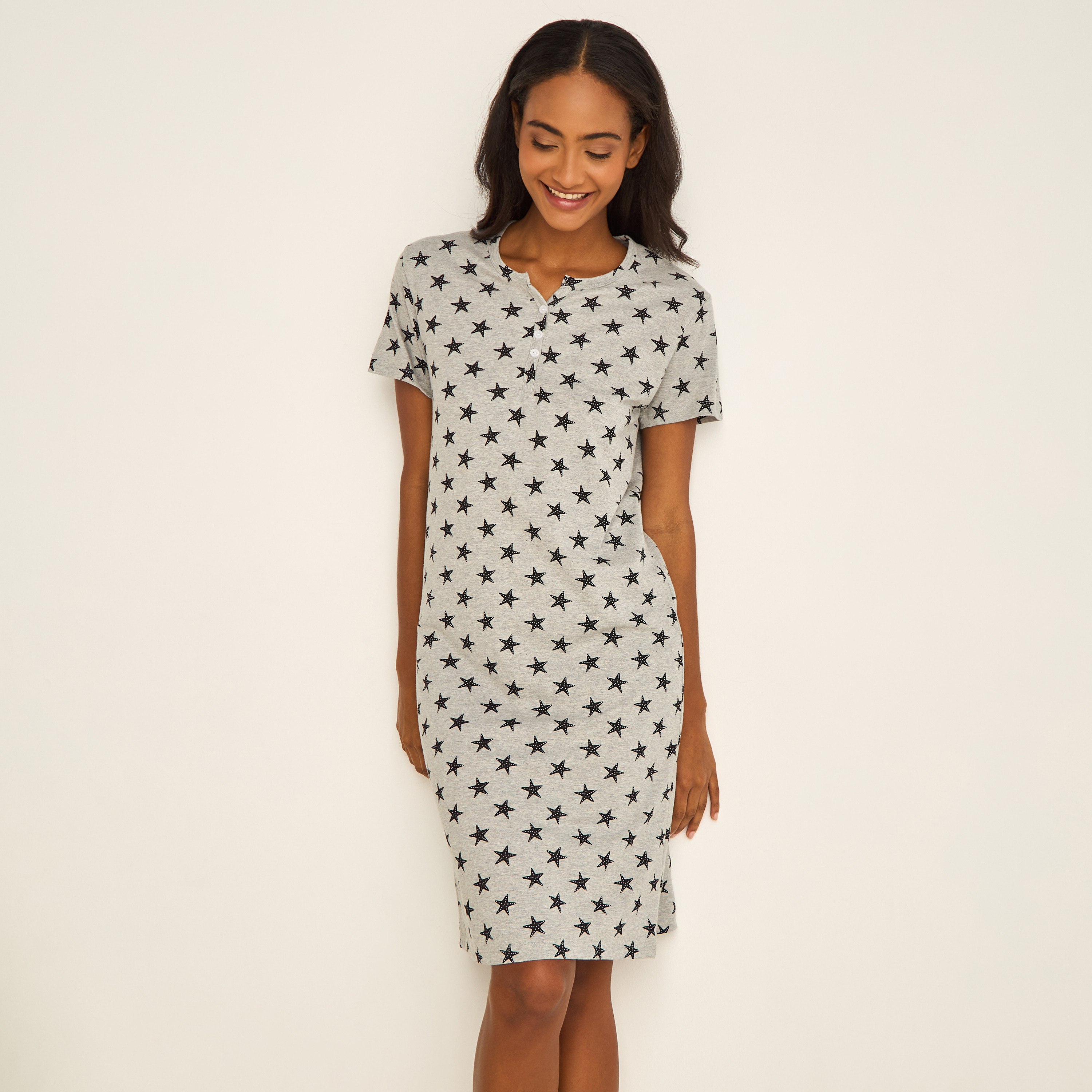 Nighty Knee Length-women-clothing-nightwear-nighties-image-1