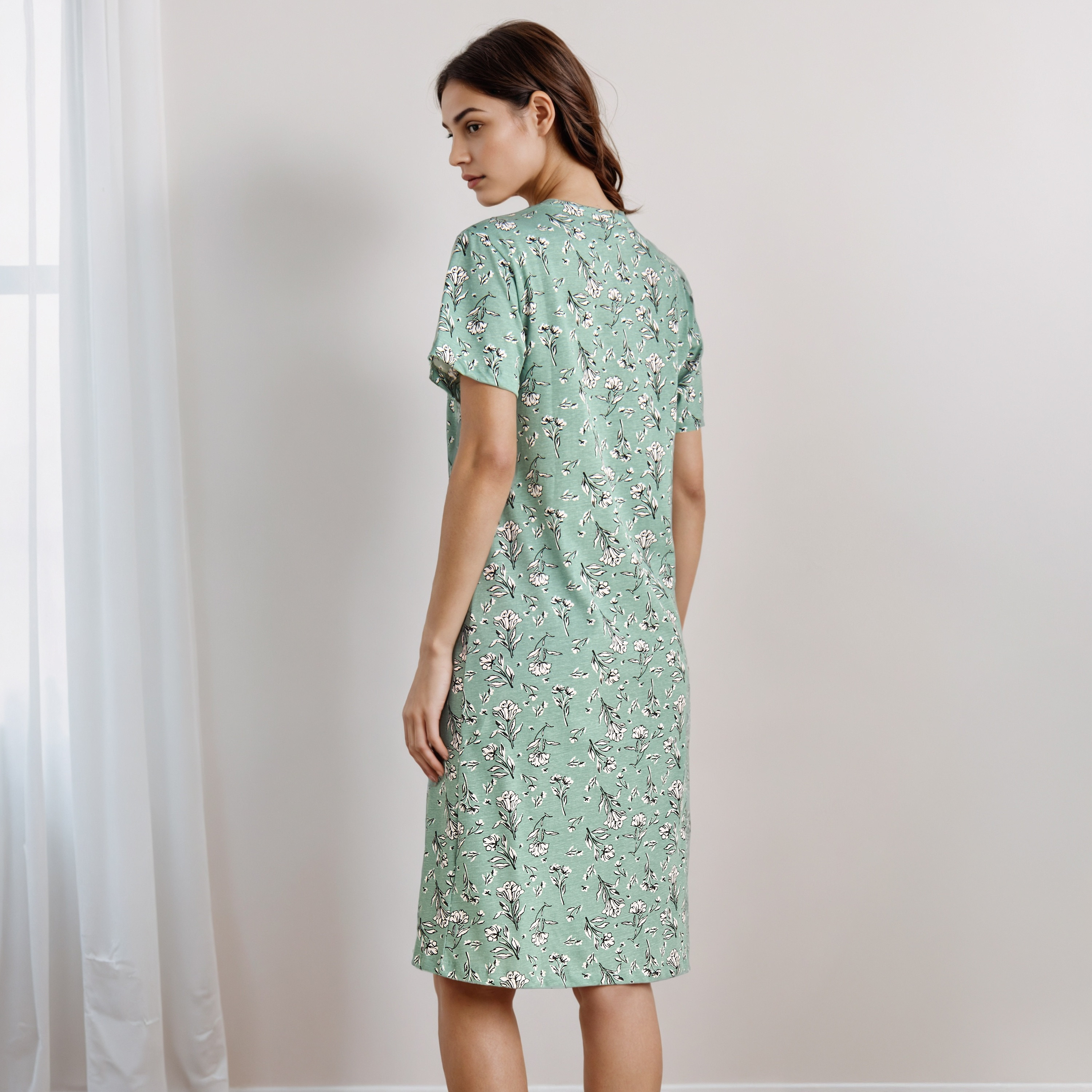 Nighty Knee Length-women-clothing-nightwear-nighties-image-2