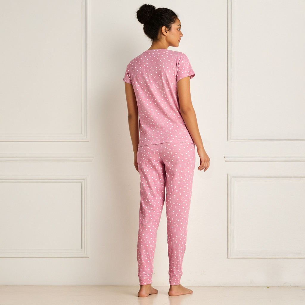 Pyjama Set T-shirt & Pants-women-clothing-nightwear-pyjamas-longsets-image-3