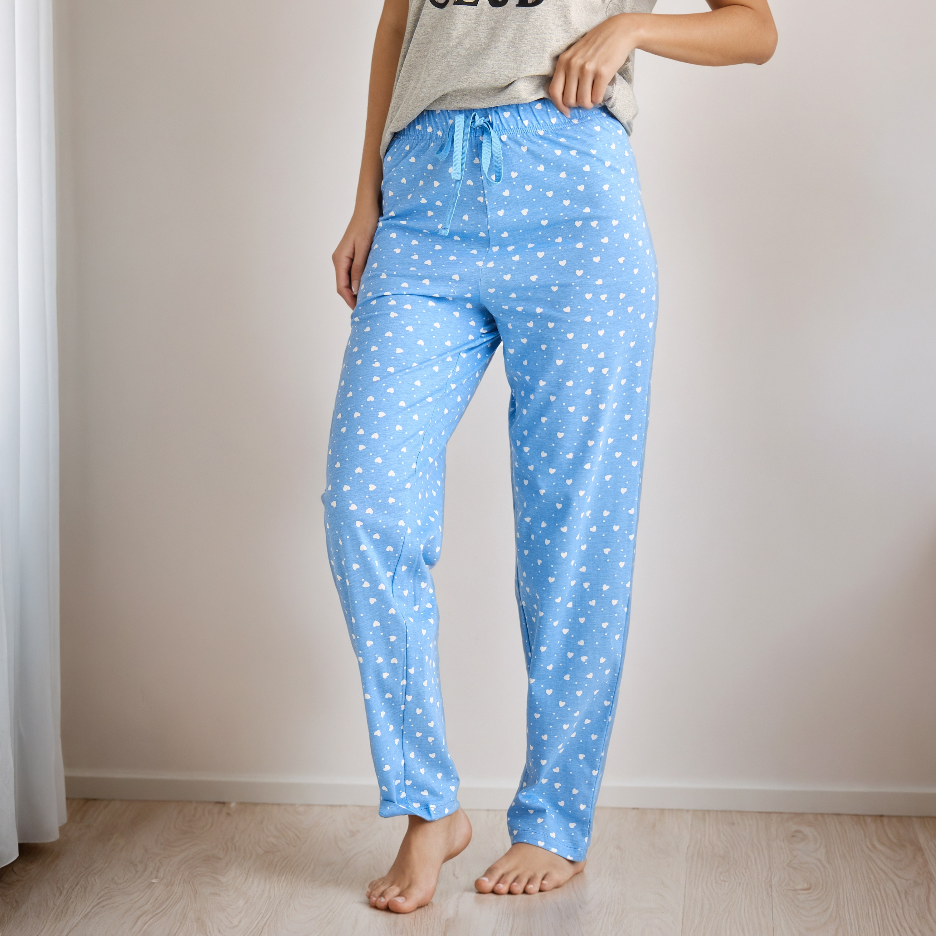 Pyjama Set T-shirt & Pants-women-clothing-nightwear-pyjamas-longsets-image-4