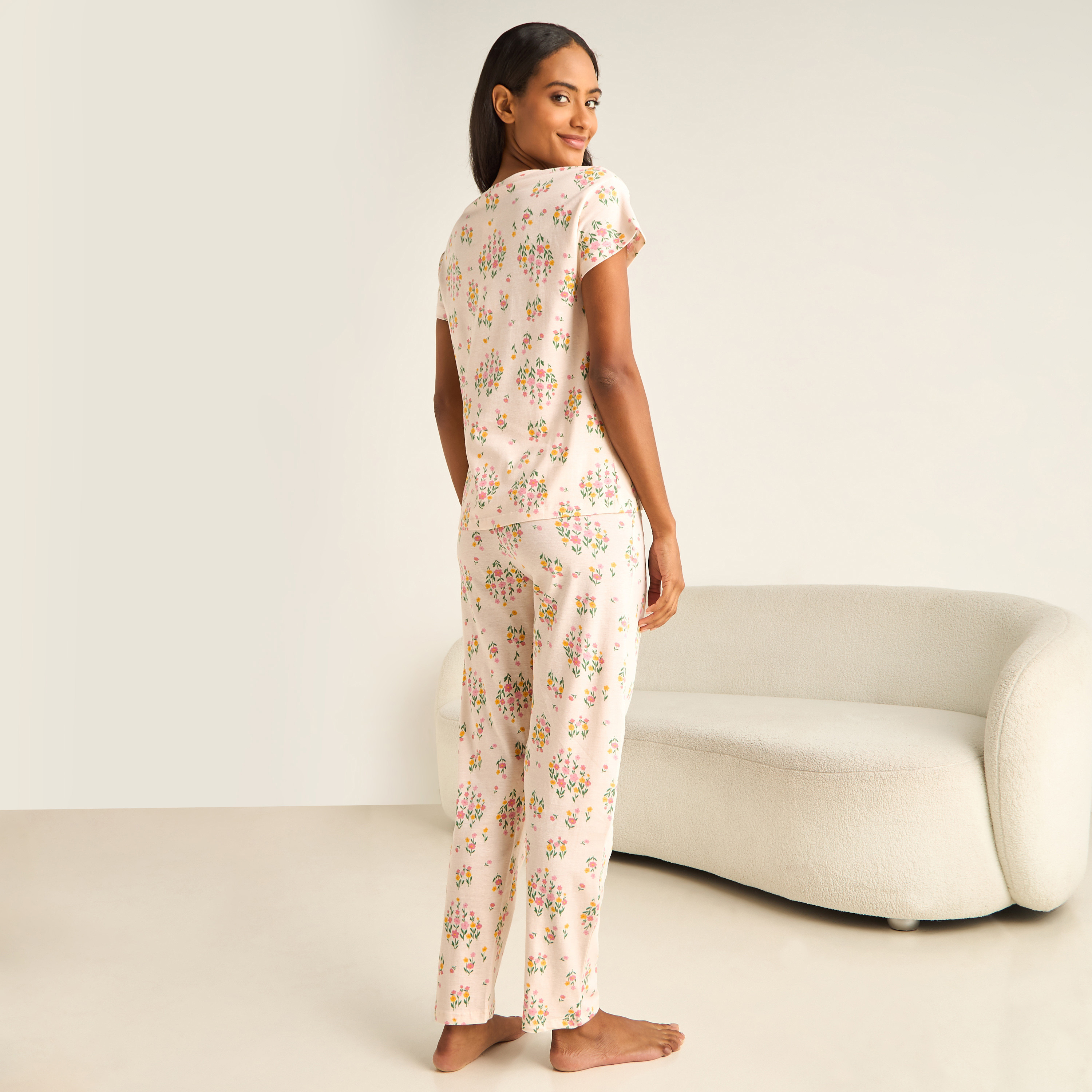 Pyjama Set T-shirt & Pants-women-clothing-nightwear-pyjamas-longsets-image-3