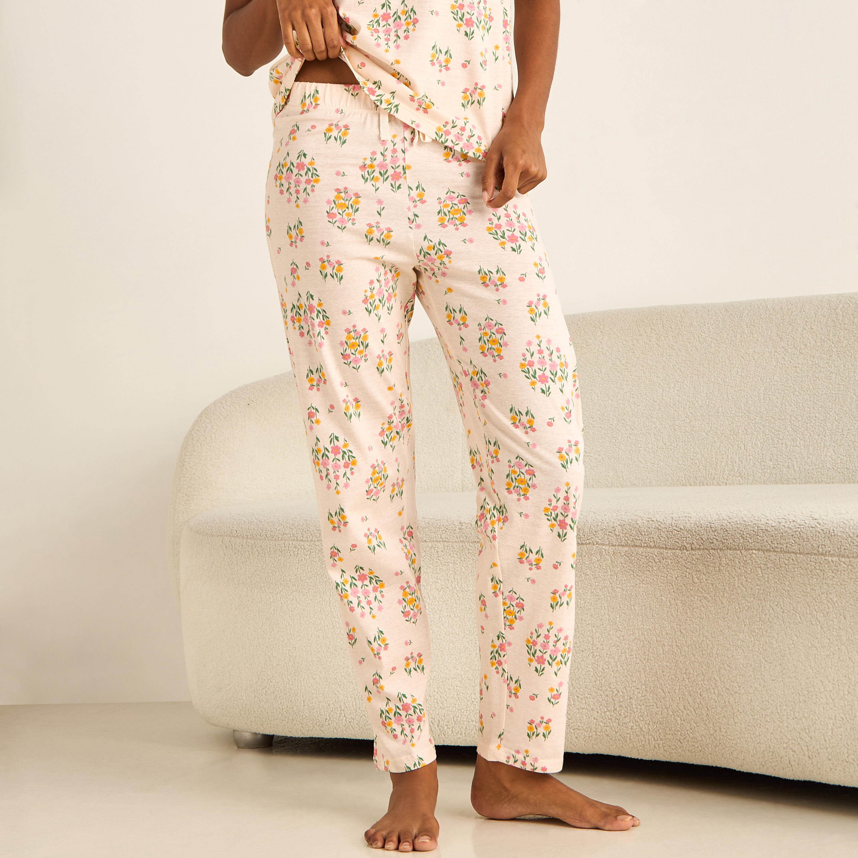Pyjama Set T-shirt & Pants-women-clothing-nightwear-pyjamas-longsets-image-4