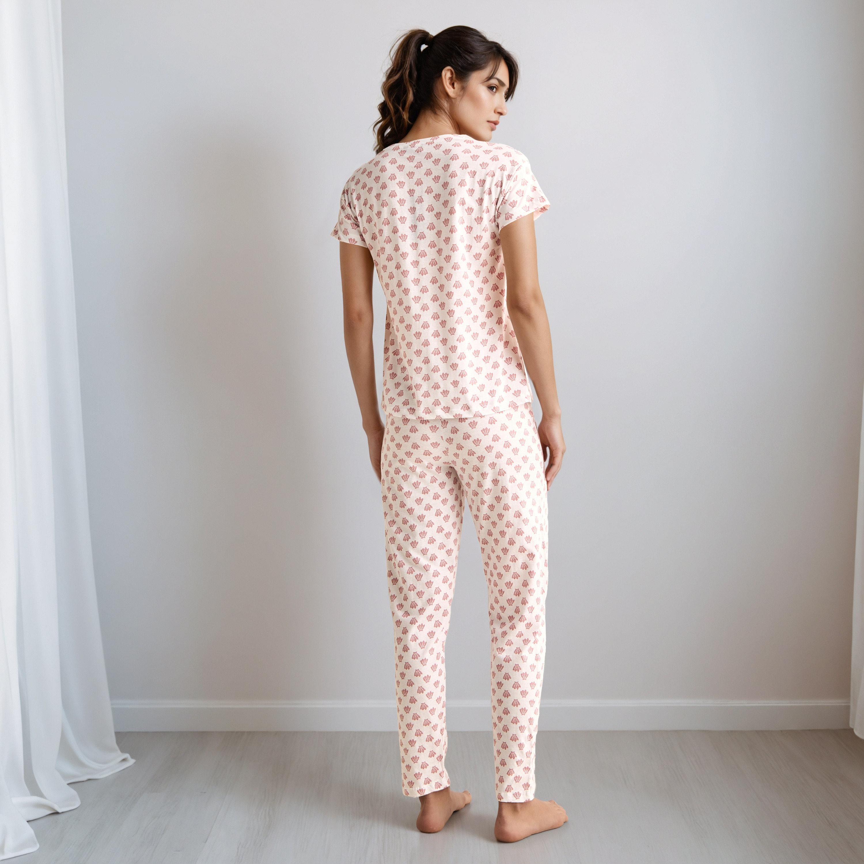 Pyjama Set T-shirt & Pants-women-clothing-nightwear-pyjamas-longsets-image-3
