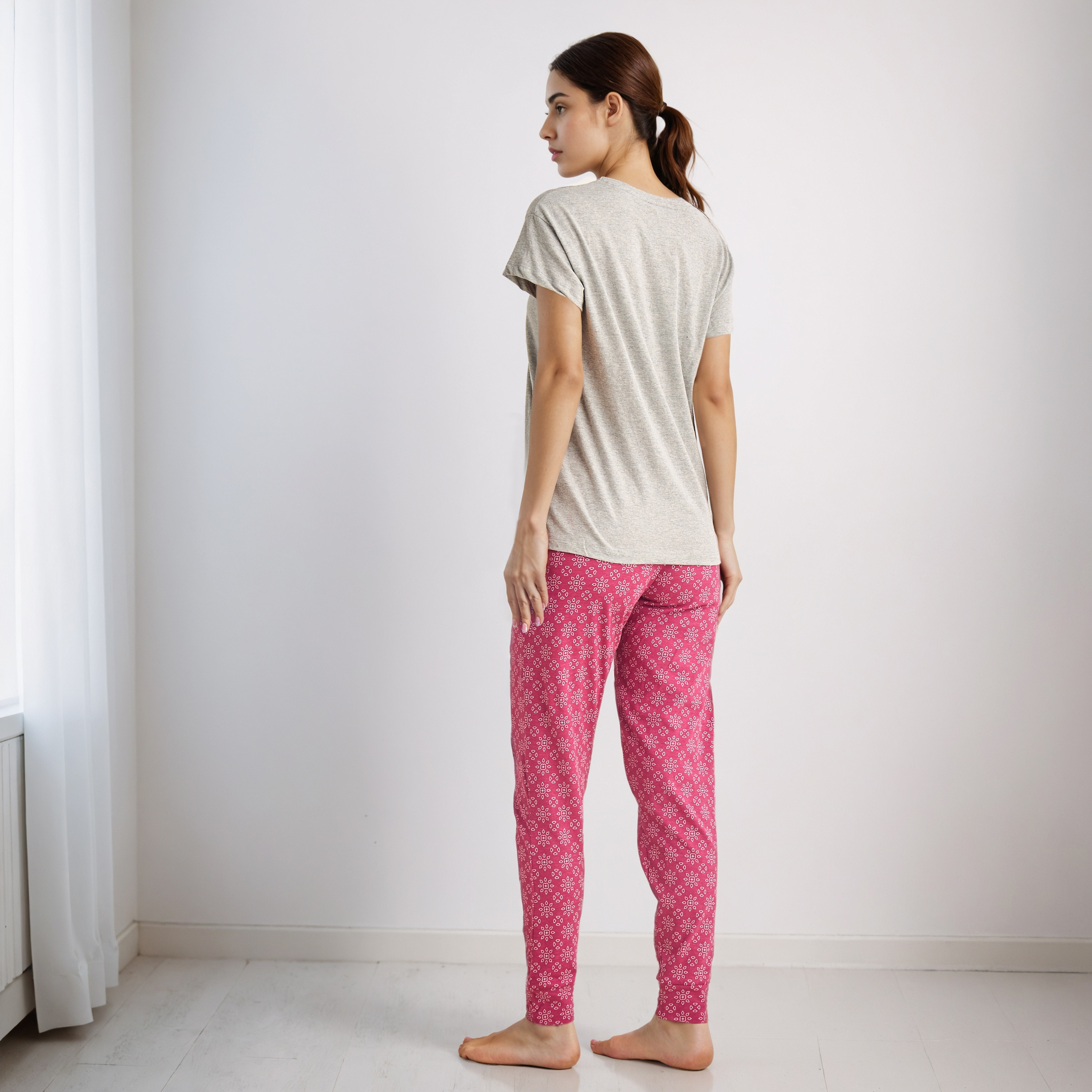 Pyjama Set T-shirt & Pants-women-clothing-nightwear-pyjamas-longsets-image-3