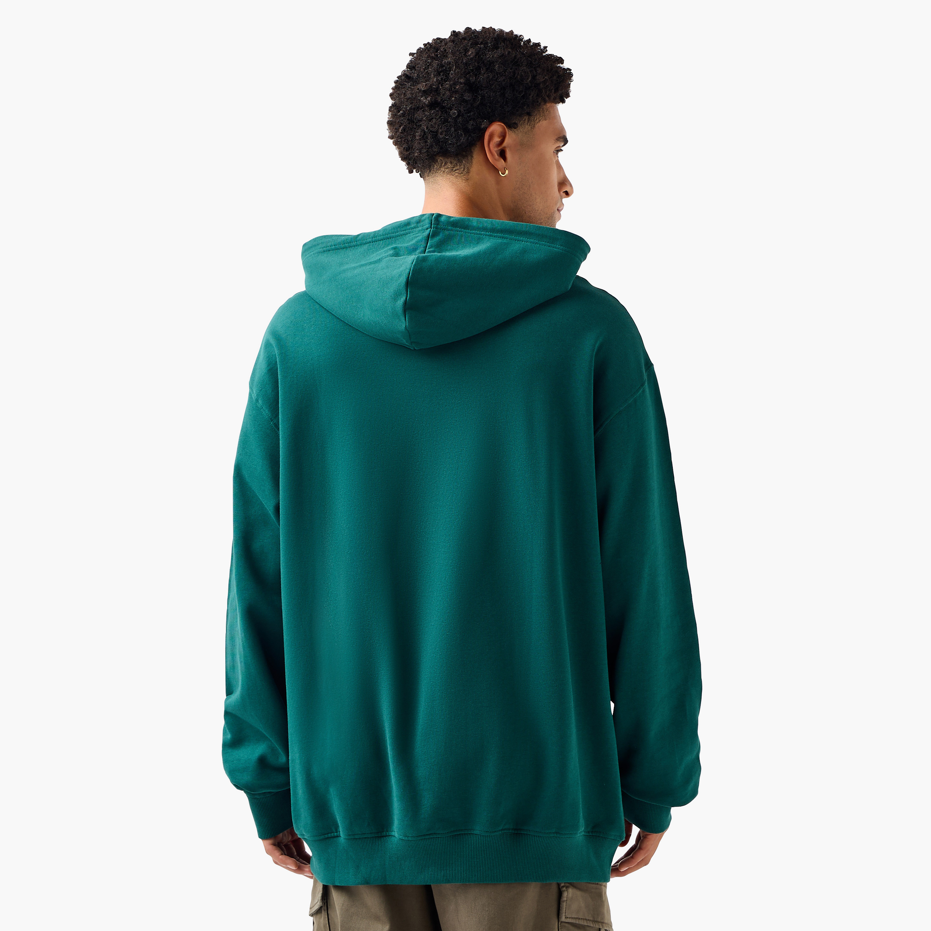 Men Regular Fit Christmas Gingerbread Man Print Hoodie-men-winterwear-hoodiesandsweatshirts-image-3