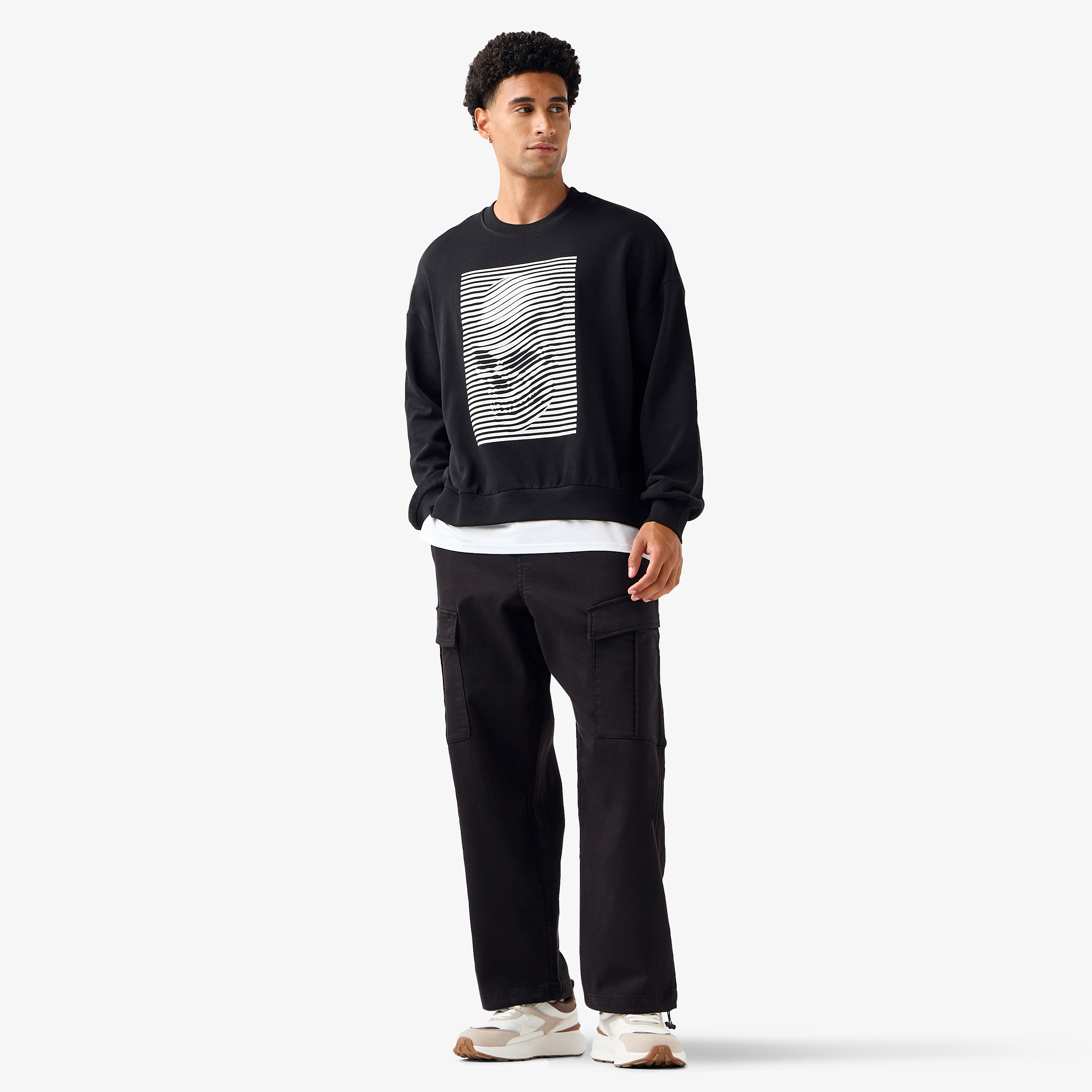 Men Oversized Graphic Print Sweatshirt-men-winterwear-hoodiesandsweatshirts-image-2