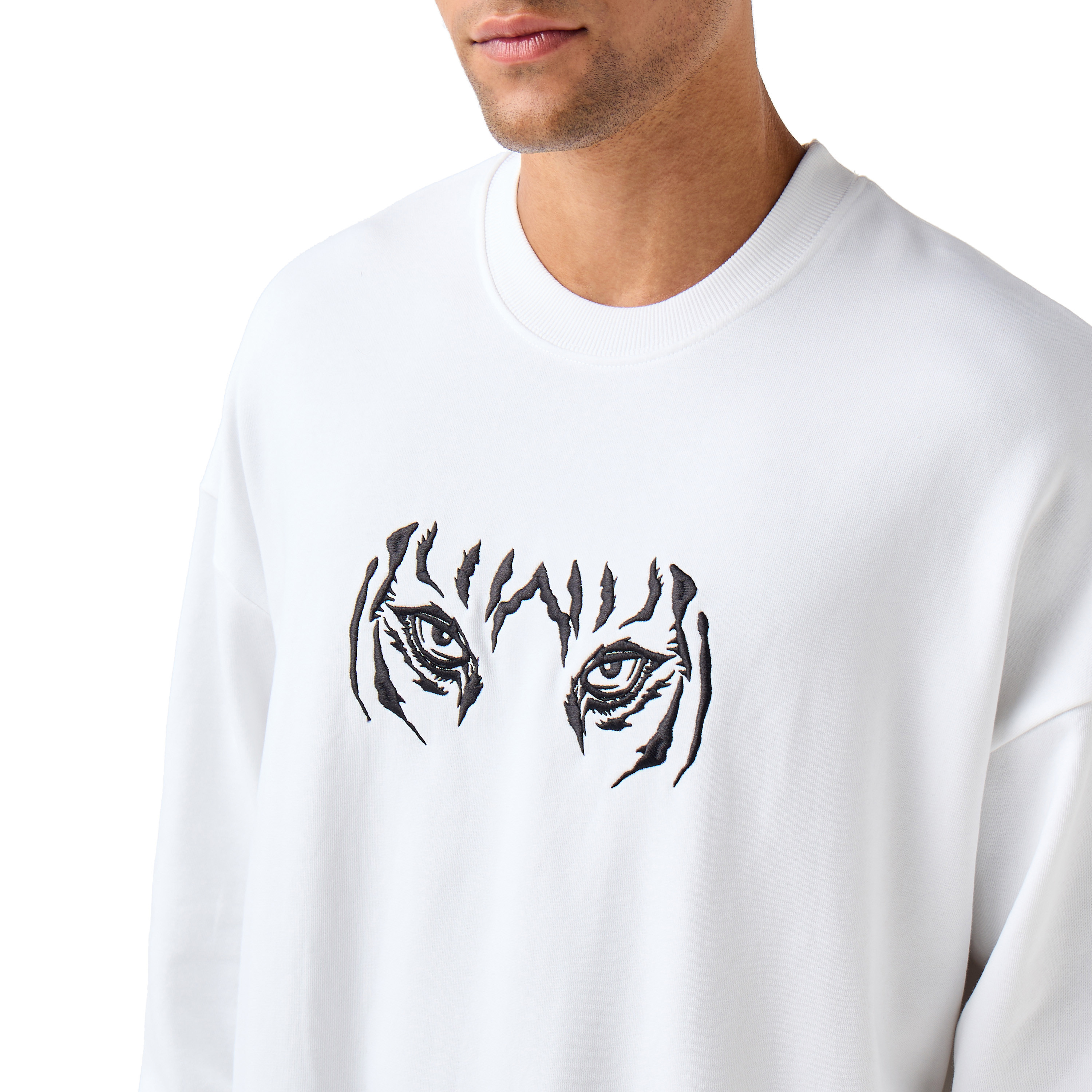 سويت شيرت رجالي فضفاض بطبعات نمر-men-winterwear-hoodiesandsweatshirts-image-4