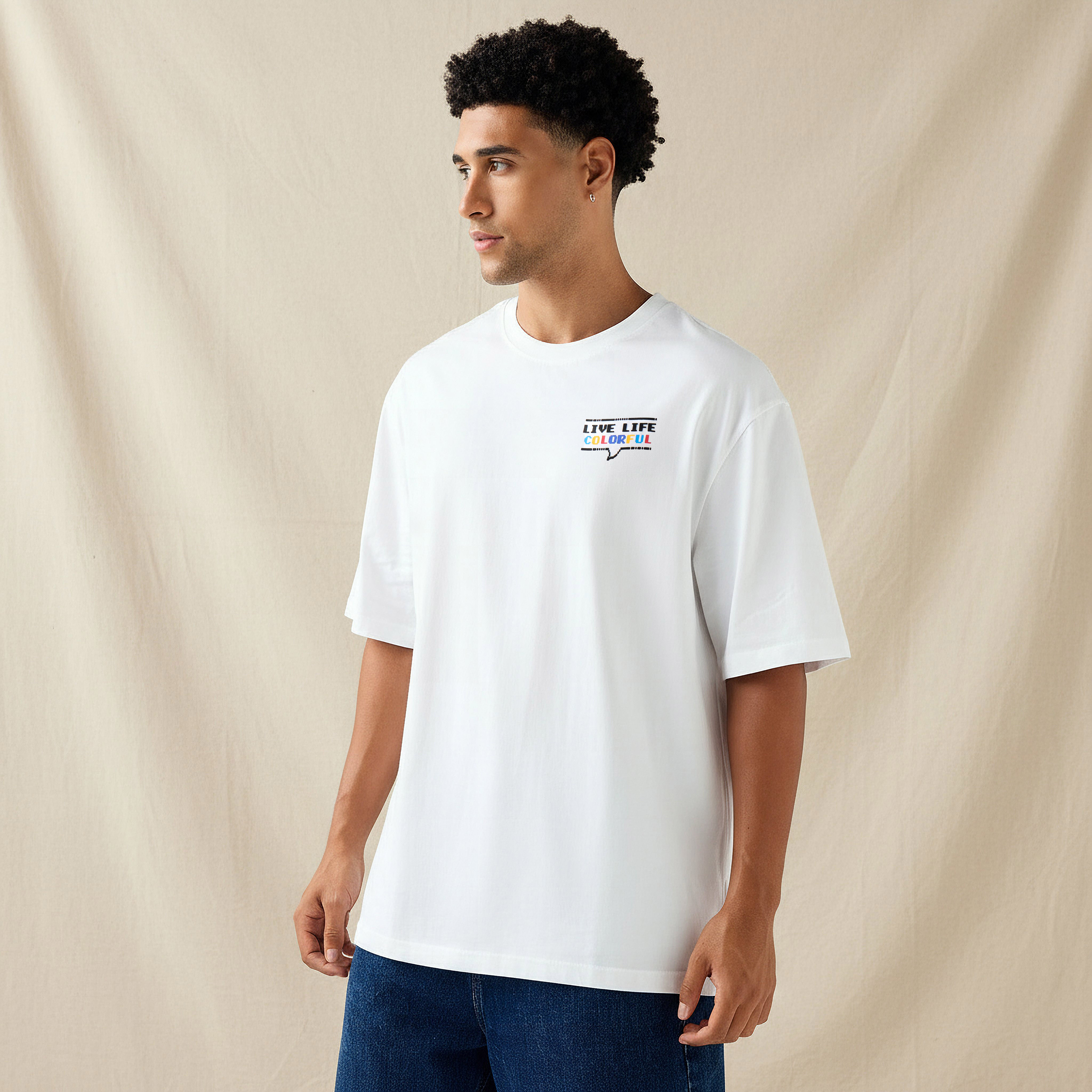 Men Regular Fit Crew Neck Short Sleeves Graphic Print T-Shirt-men-clothing-tshirtsandpolos-tshirts-image-3