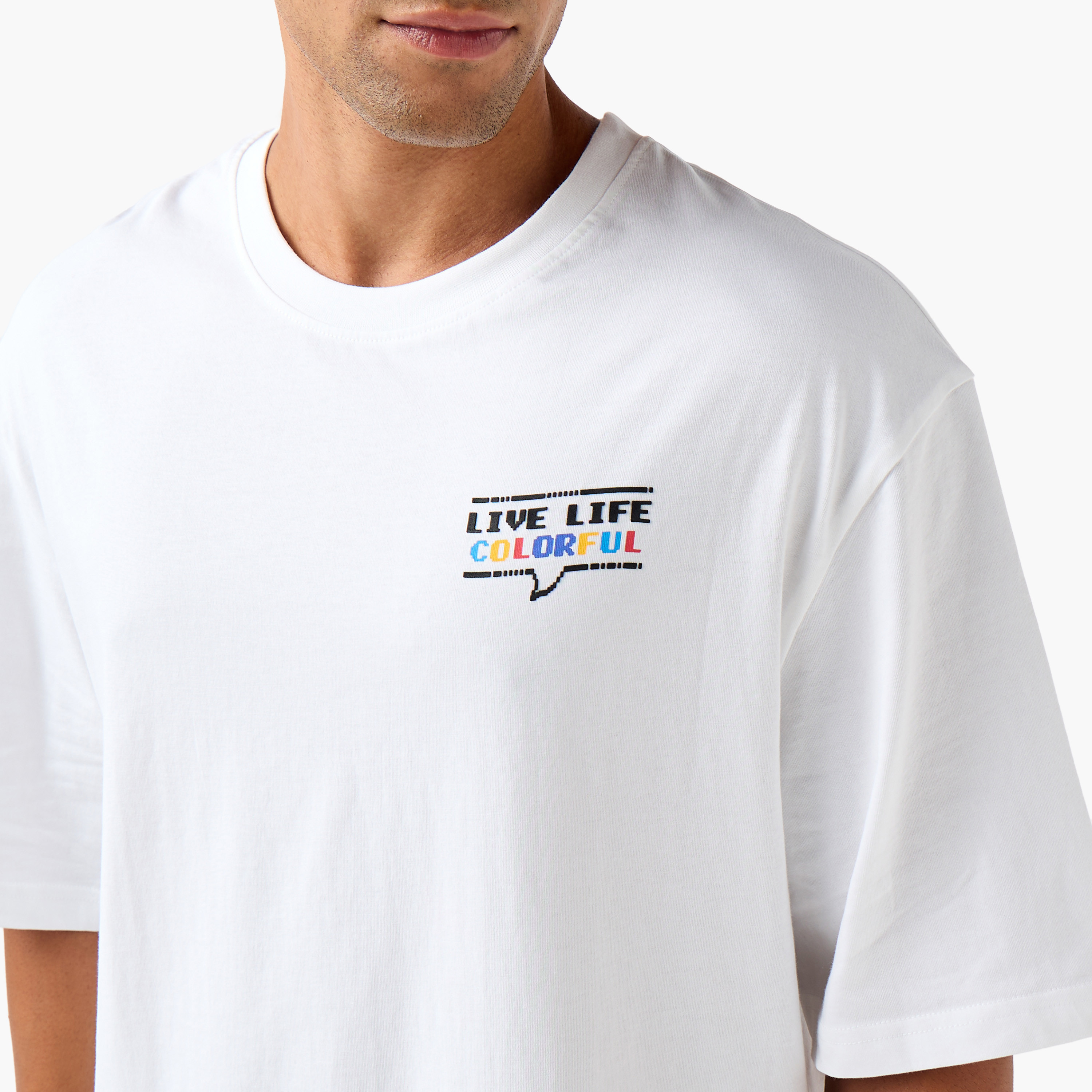 Men Regular Fit Crew Neck Short Sleeves Graphic Print T-Shirt-men-clothing-tshirtsandpolos-tshirts-image-4