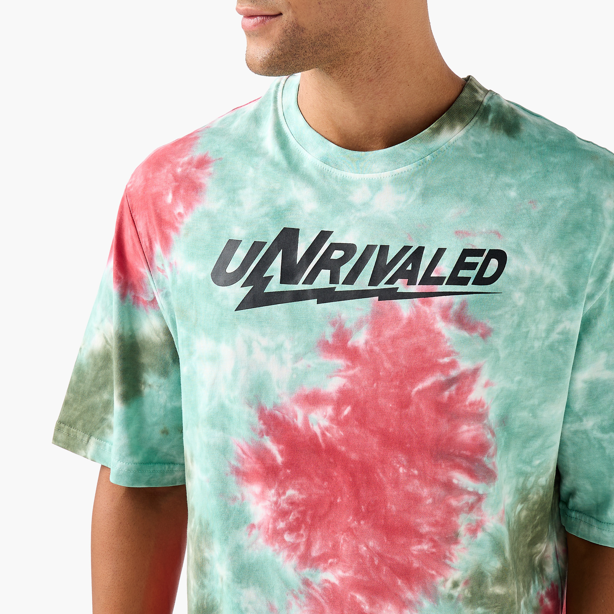 Men Regular Fit Crew Neck Short Sleeves Tie-Dyed T-Shirt-men-clothing-tshirtsandpolos-tshirts-image-4