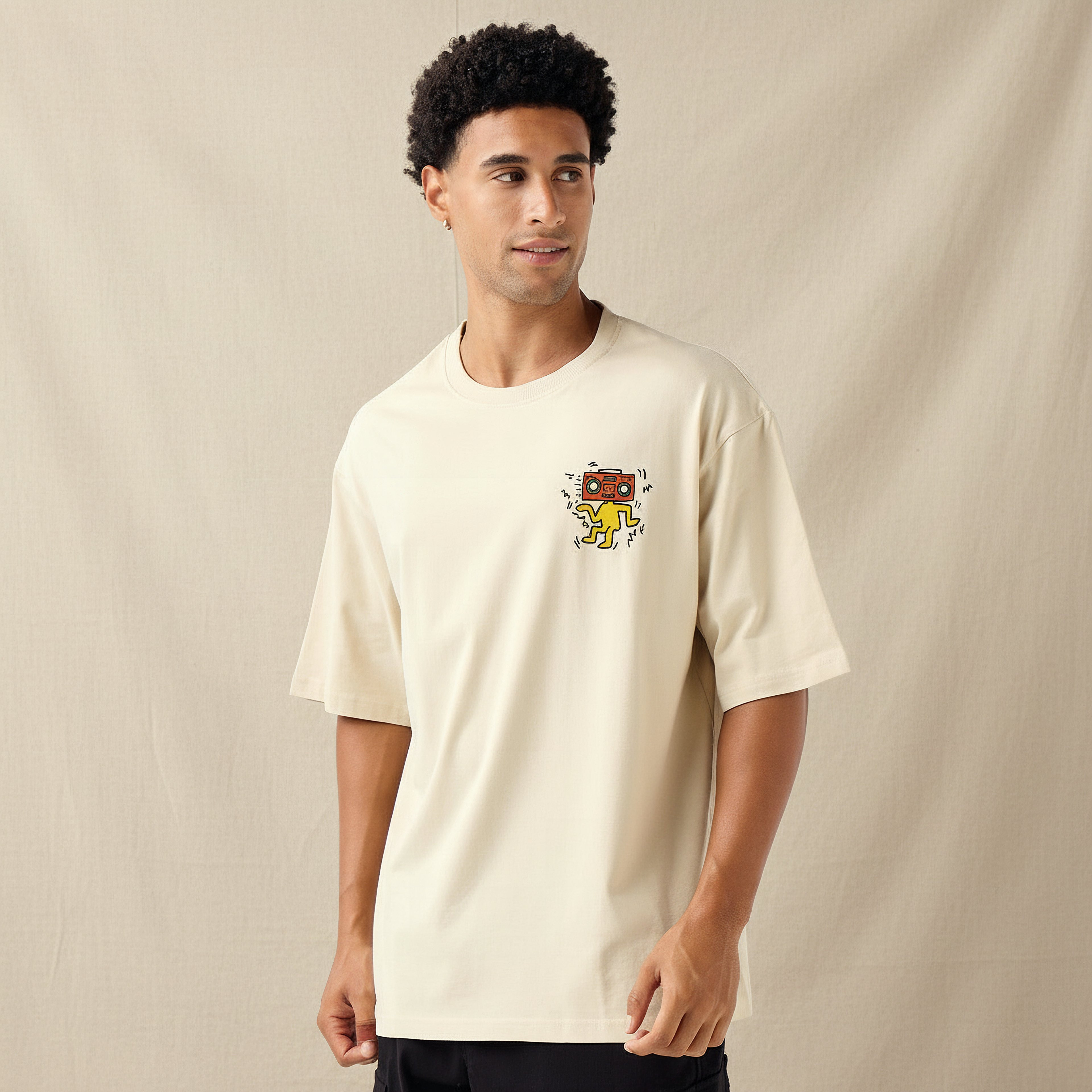 Men Regular Fit Crew Neck Short Sleeves Graphic Print T-Shirt-men-clothing-tshirtsandpolos-tshirts-image-3