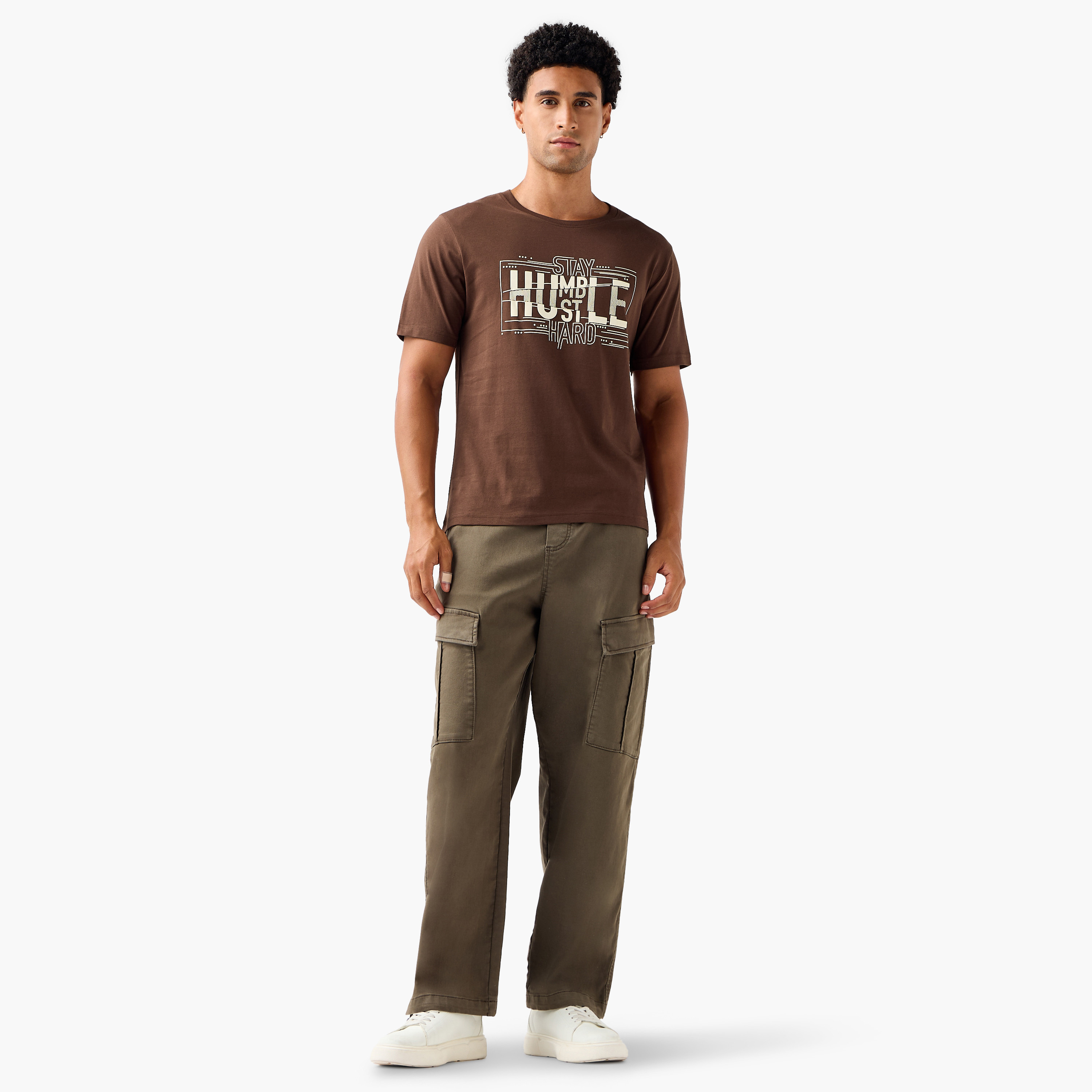 Men Regular Fit Crew Neck Short Sleeves Slogan Print T-shirt-men-clothing-tshirtsandpolos-tshirts-image-2
