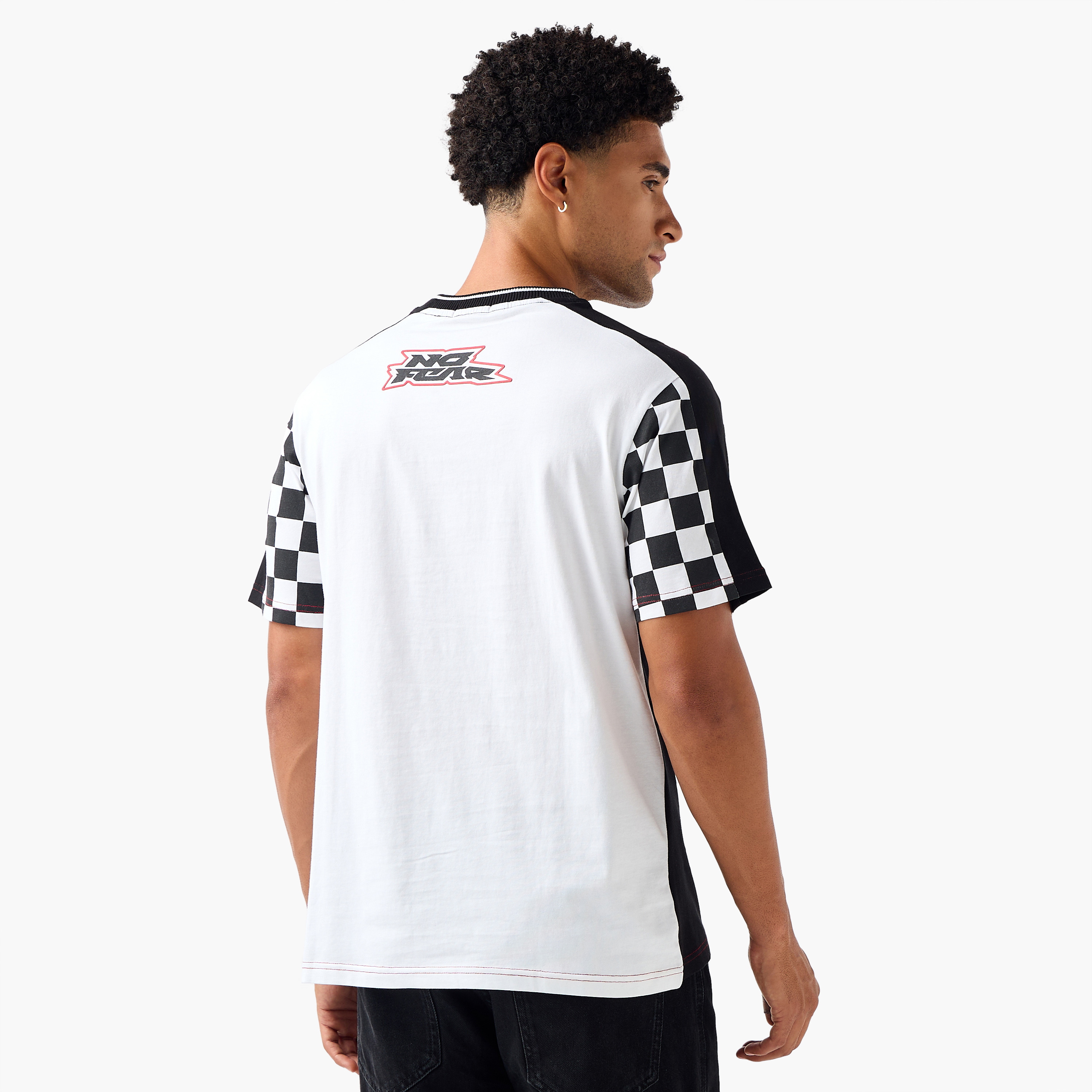 Men Regular Fit Crew Neck Short Sleeves Racing Print T-shirt-men-clothing-tshirtsandpolos-tshirts-image-3