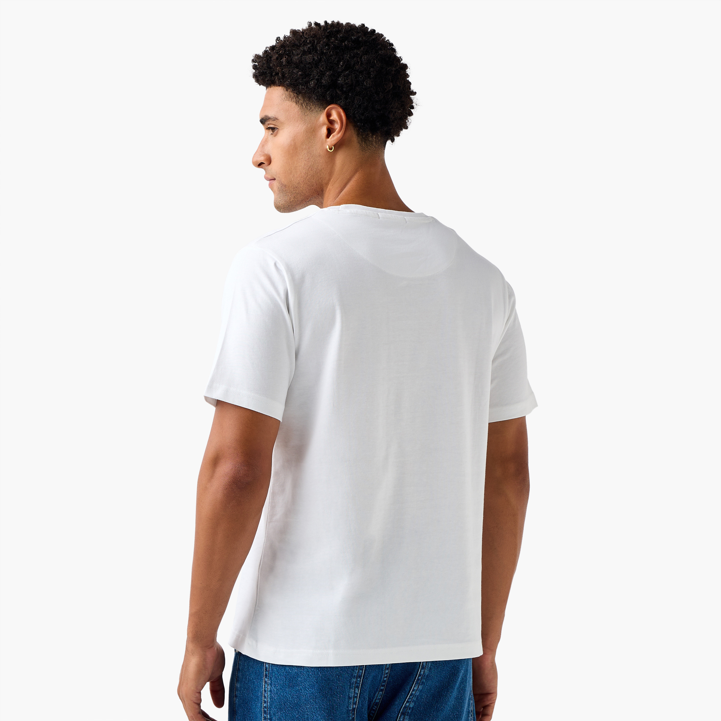 Men Regular Fit Crew Neck Short Sleeves Slogan Print T-shirt-men-clothing-tshirtsandpolos-tshirts-image-3