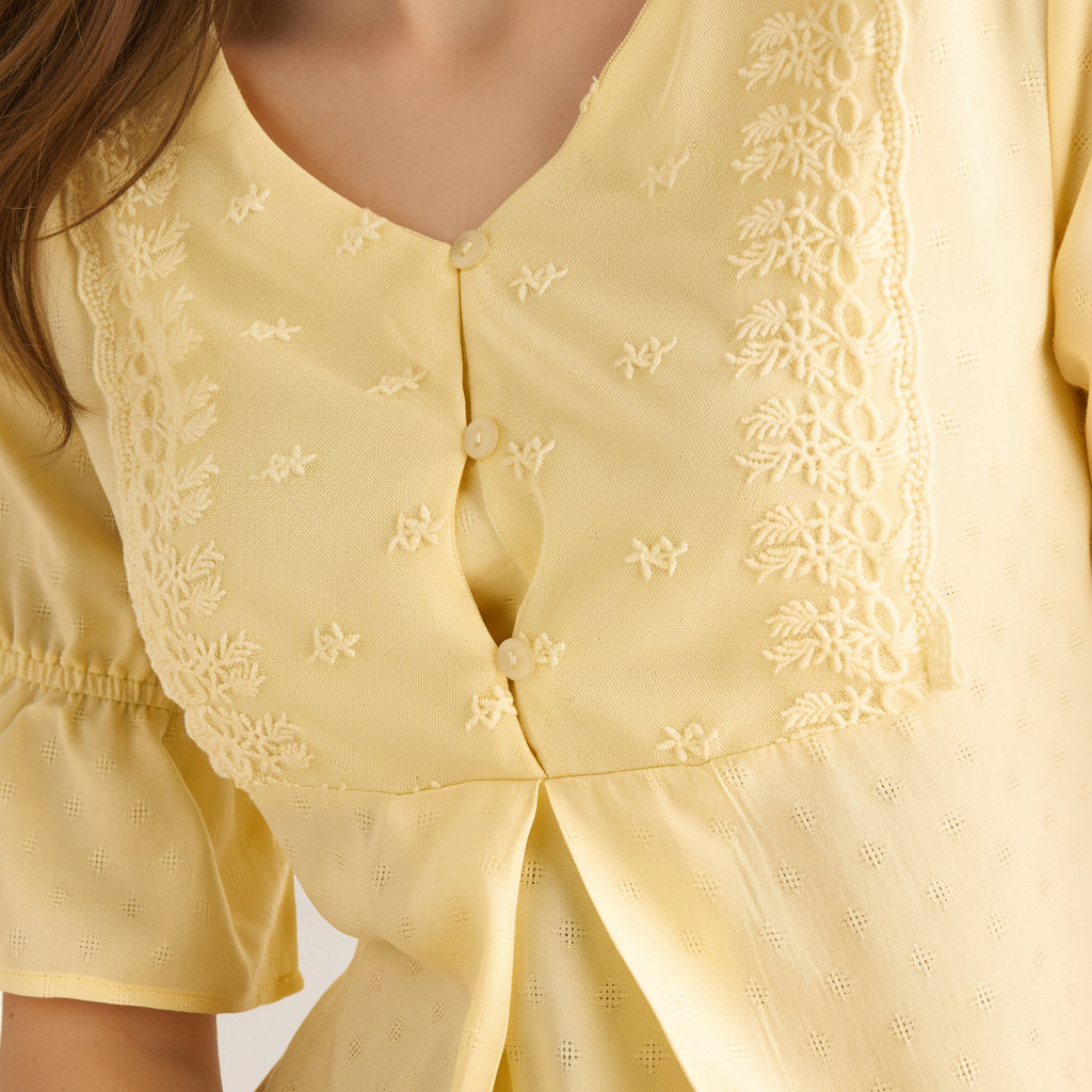 Nighty Maxi Length Viscose with Embroidery-women-clothing-nightwear-nighties-image-5