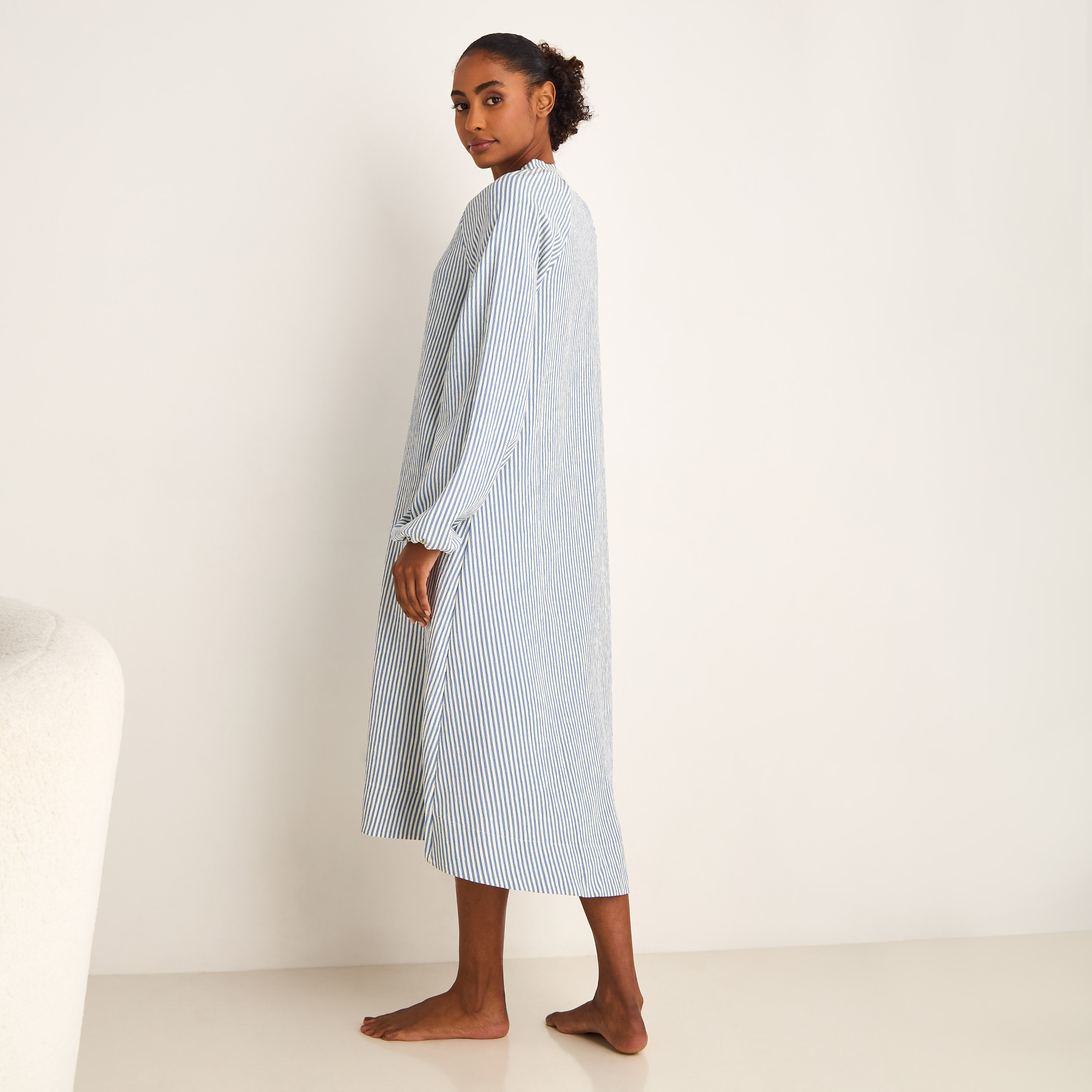 Striped Midi Dress with Long Sleeves-PROMO_SP_QA_BUNDLE_2FOR159_180925-image-3