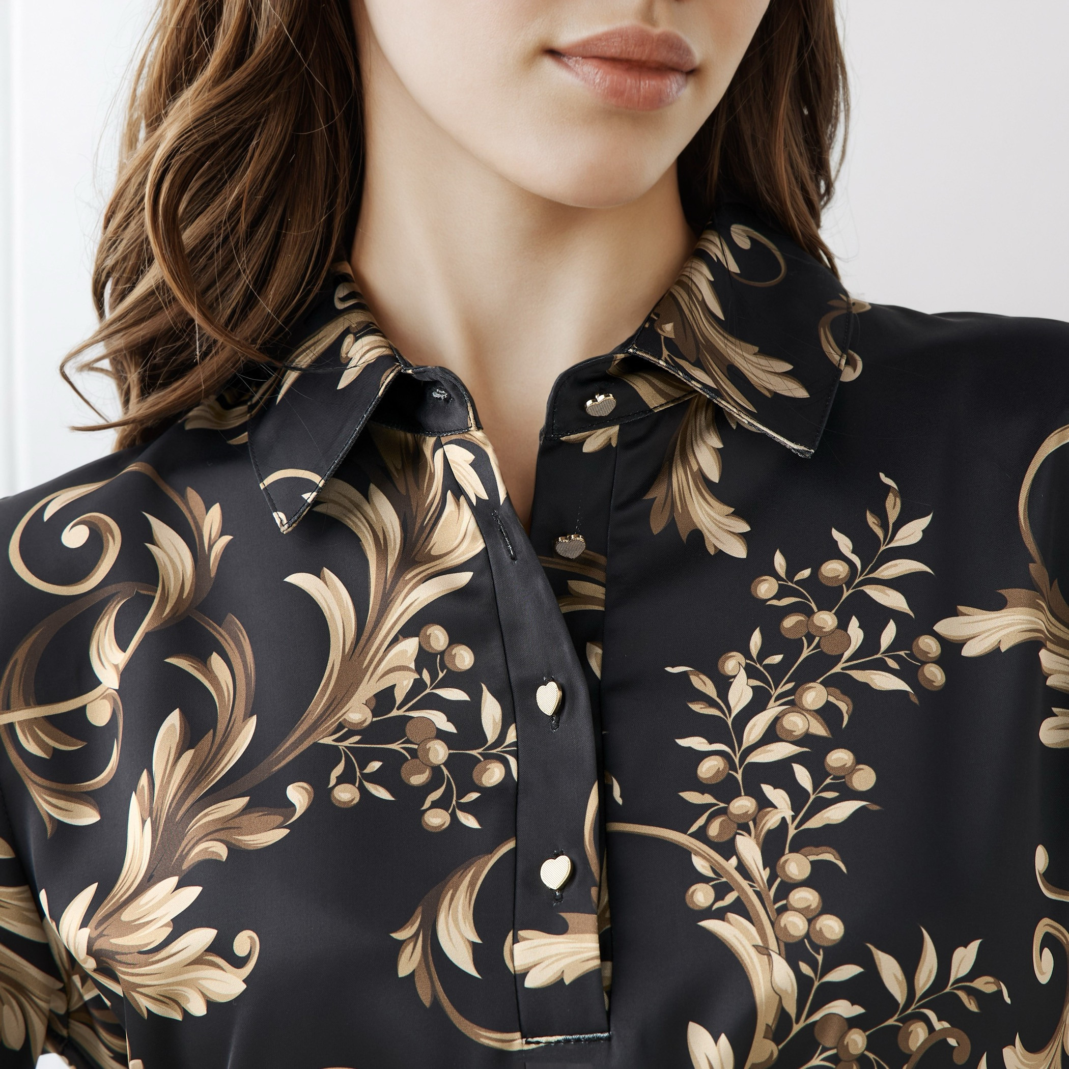 Printed Shirt Dress with Tie-Up Detail Polyester-PROMO_SP_QA_BUNDLE_2FOR179_180925-image-5