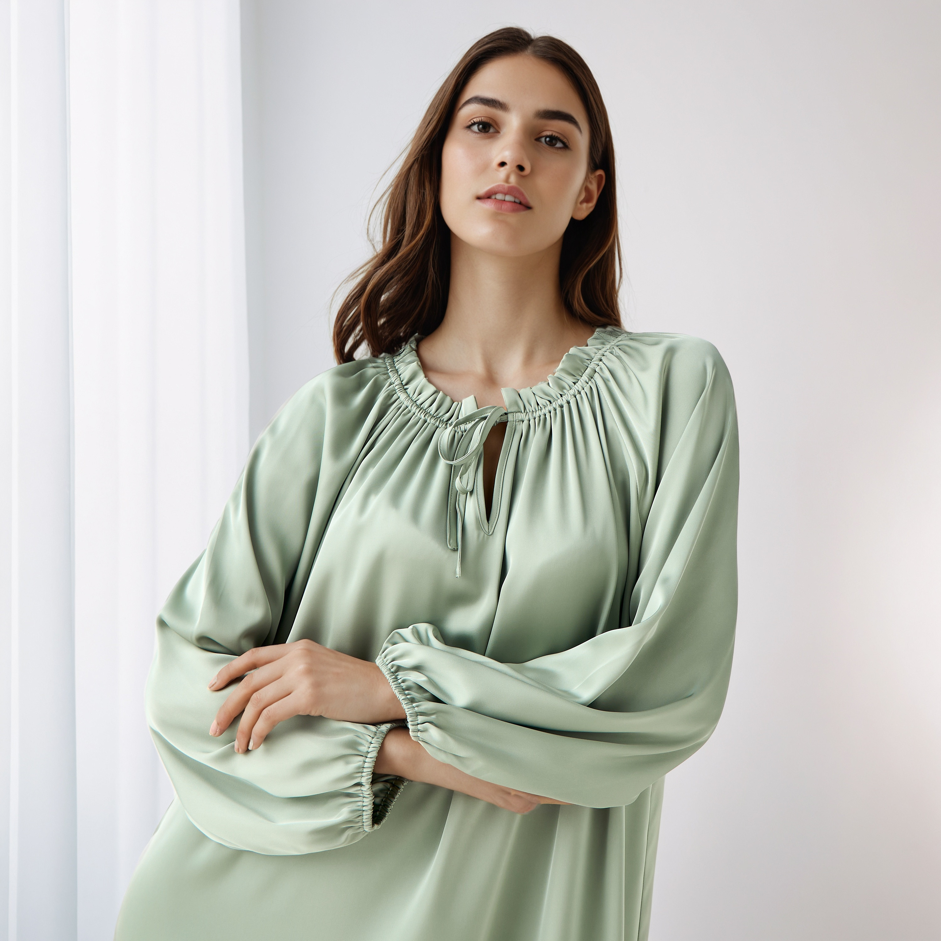Shift Midi Dress with Tie-Ups-PROMO_SP_AE_2FOR169_110625-image-4