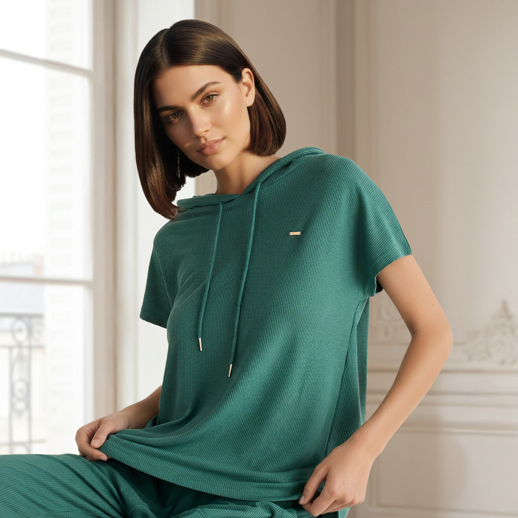 Pyjama Set Hooded Top & Pants-women-clothing-nightwear-pyjamas-longsets-image-2