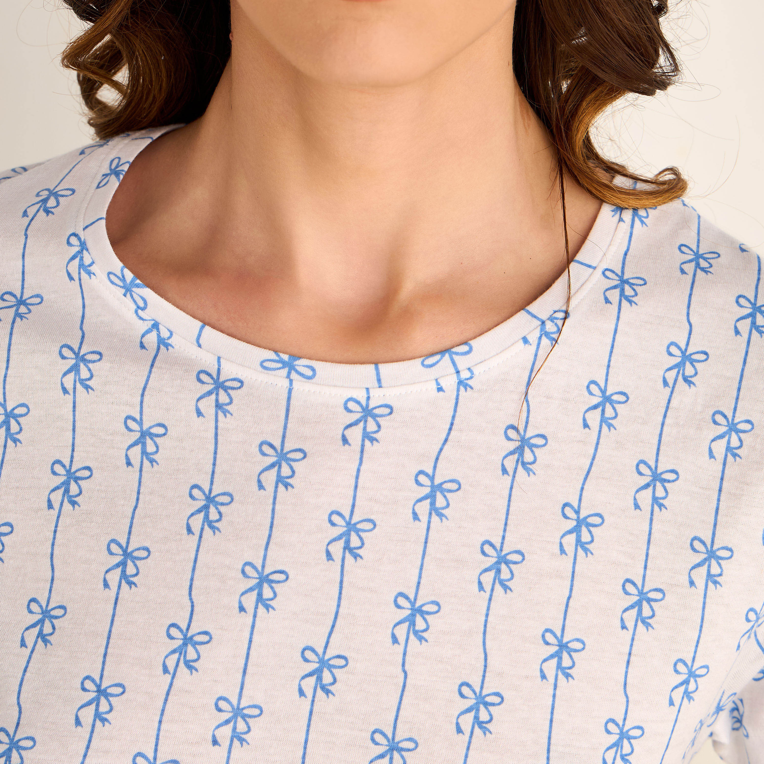 قميص نوم بطبعات وأكمام قصيرة-women-clothing-nightwear-nighties-image-4
