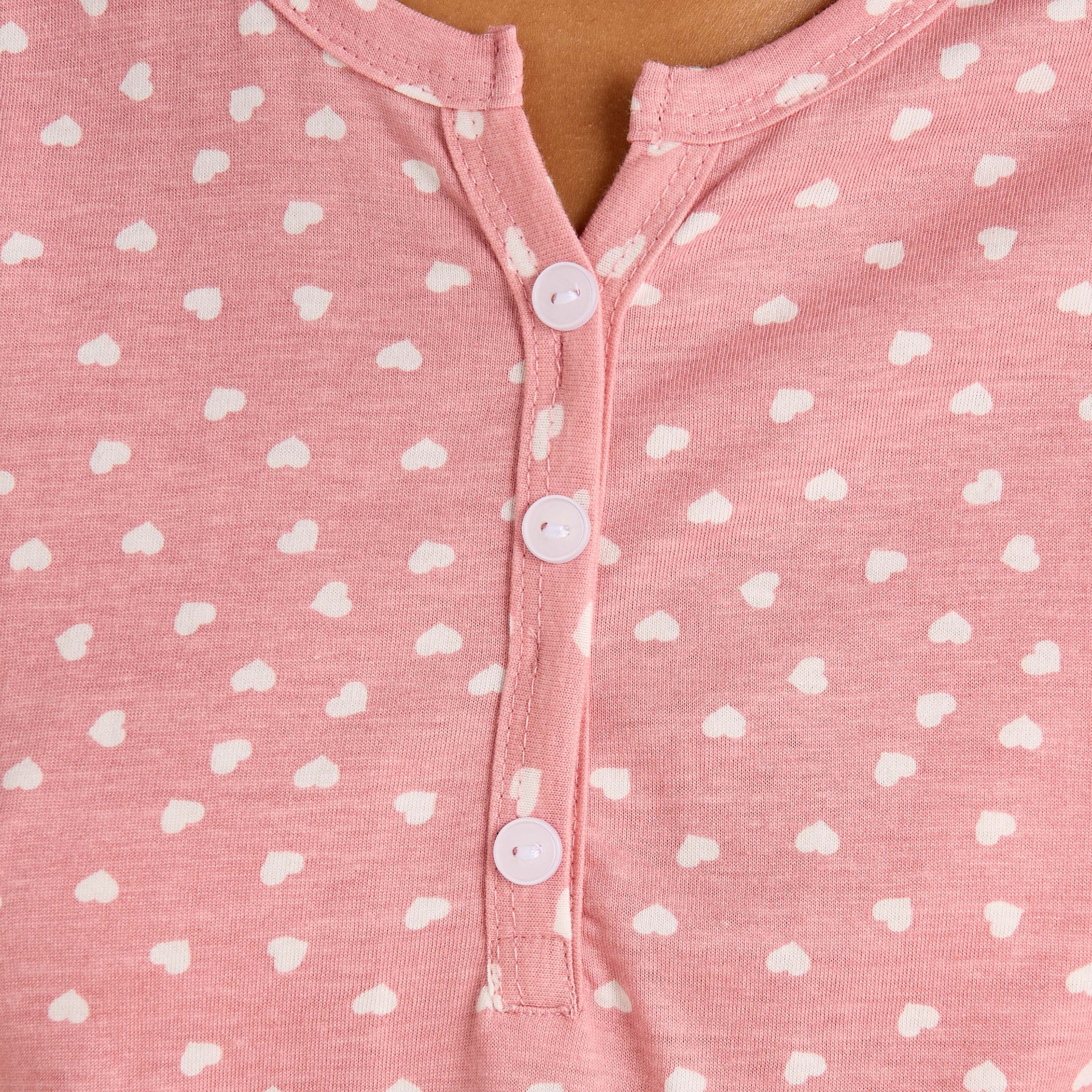 قميص نوم بطبعات وأكمام قصيرة-women-clothing-nightwear-nighties-image-5