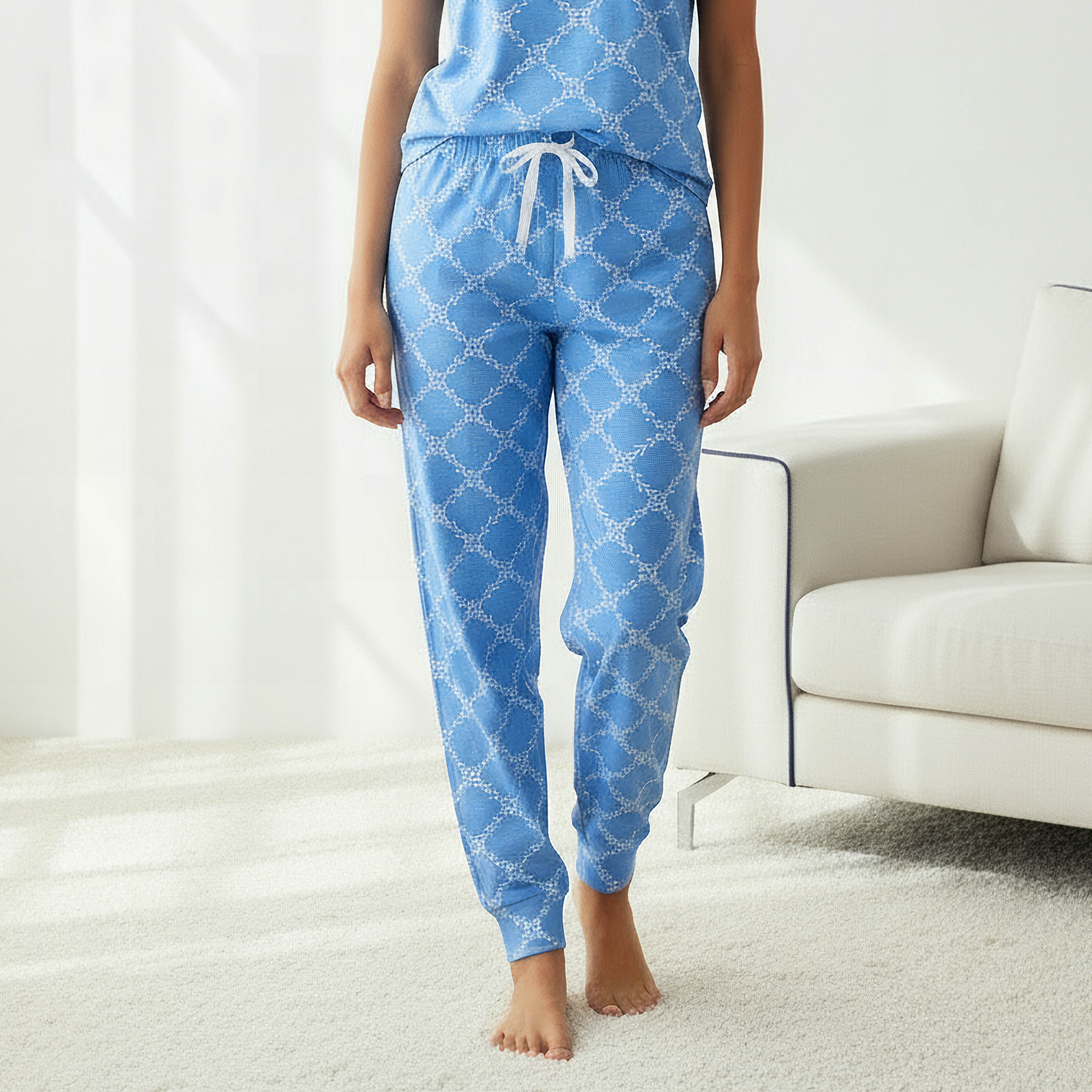 طقم بلوزة وبنطلون بيجاما-women-clothing-nightwear-pyjamas-longsets-image-4