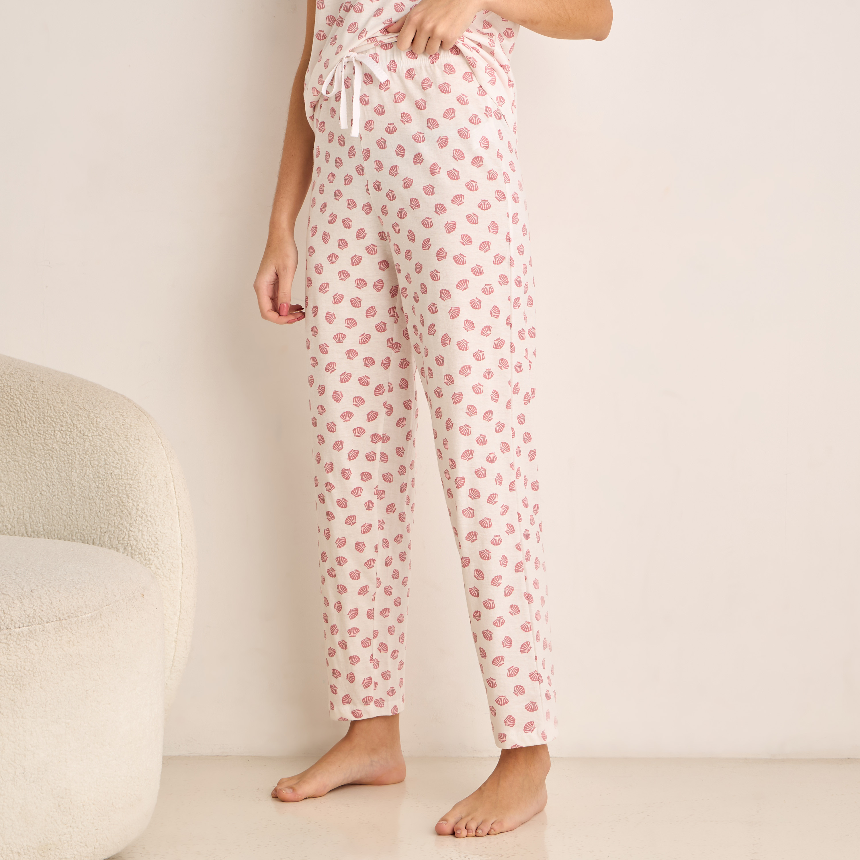 Pyjama Set Top & Trousers-women-clothing-nightwear-pyjamas-longsets-image-3