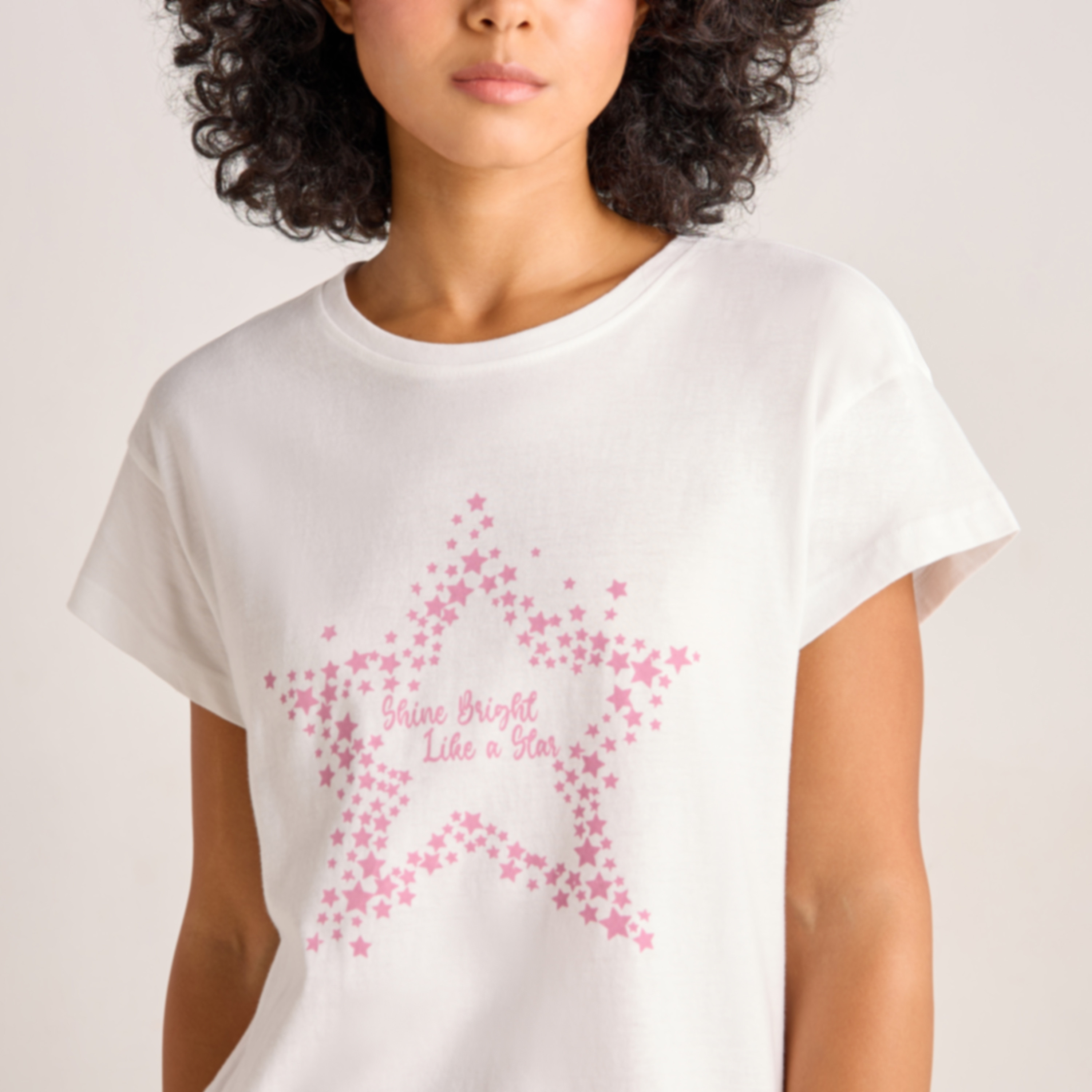 Pyjama Set Printed T-shirt & Pyjama-women-clothing-nightwear-pyjamas-longsets-image-4