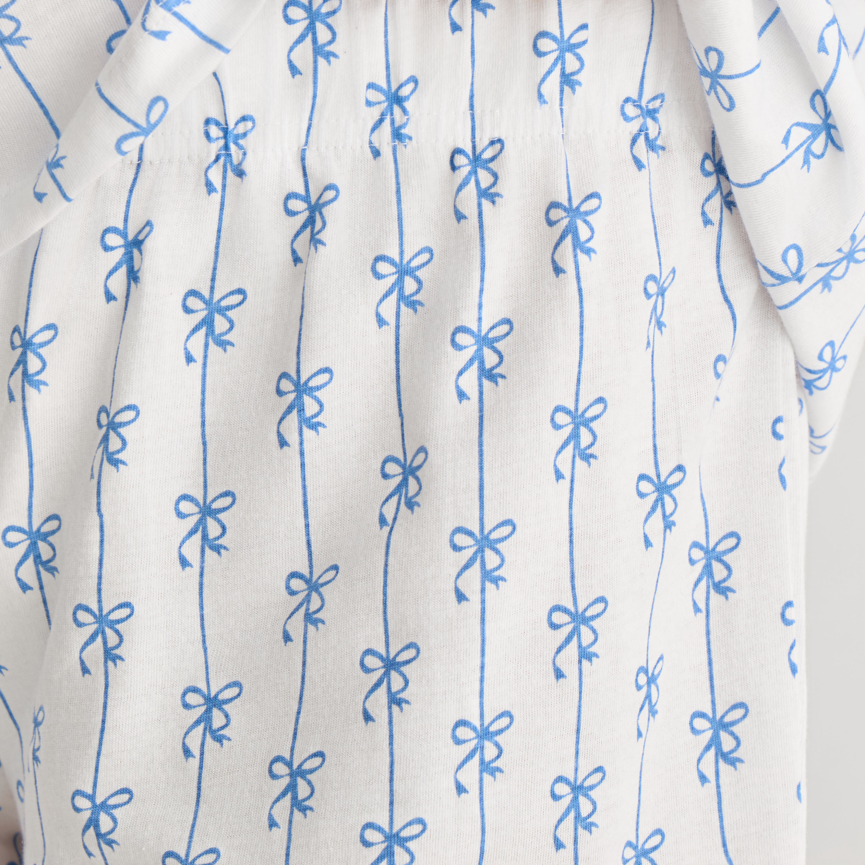 طقم بيجاما شورت تيشيرت مع شورت-women-clothing-nightwear-pyjamas-shortsets-image-2