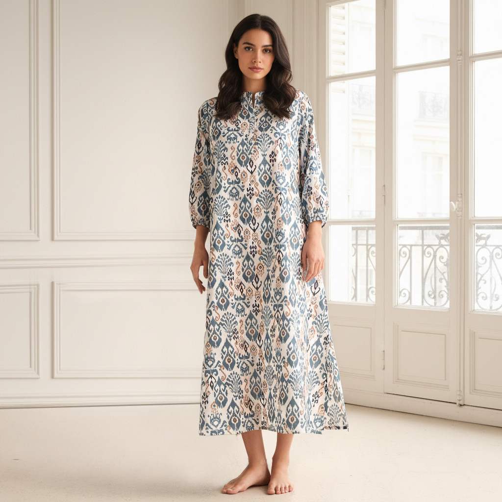 فستان نوم قطن بأكمام طويلة وطبعات-PROMO_SP_OM_2FOR16_110625-image-1