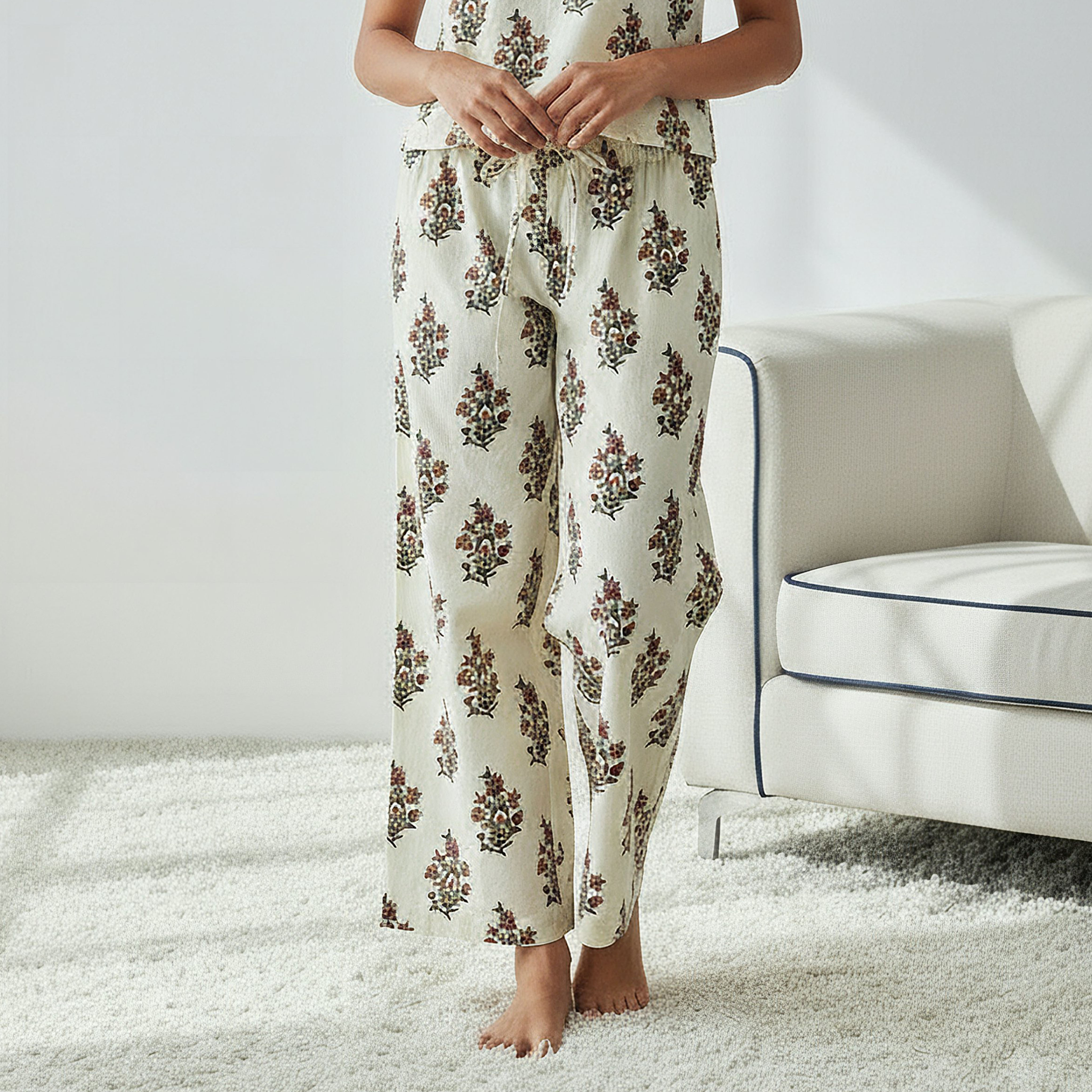Pyjama Set Top & Pants Cotton-women-clothing-nightwear-pyjamas-longsets-image-4