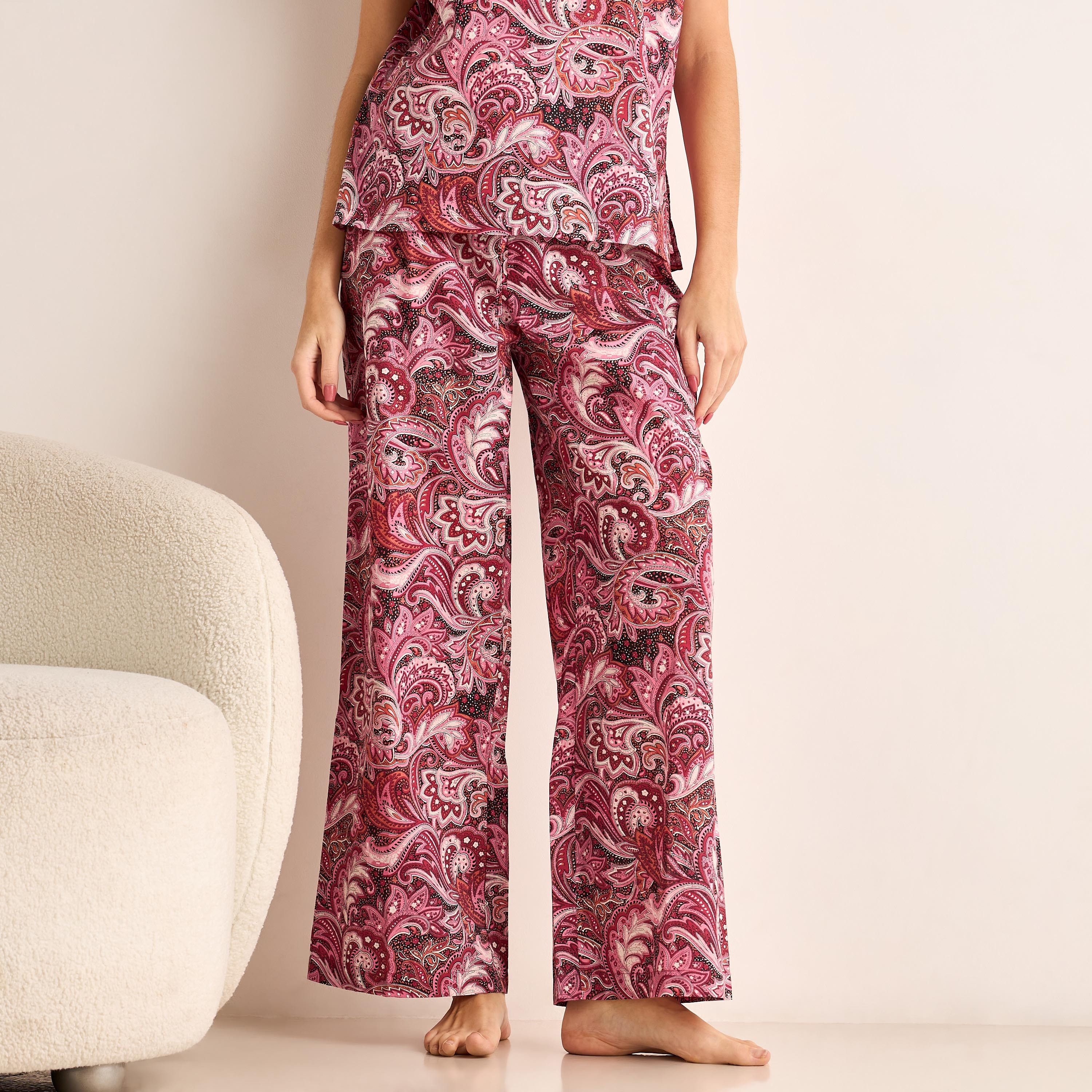 Pyjama Set Top & Pants Cotton-women-clothing-nightwear-pyjamas-longsets-image-3