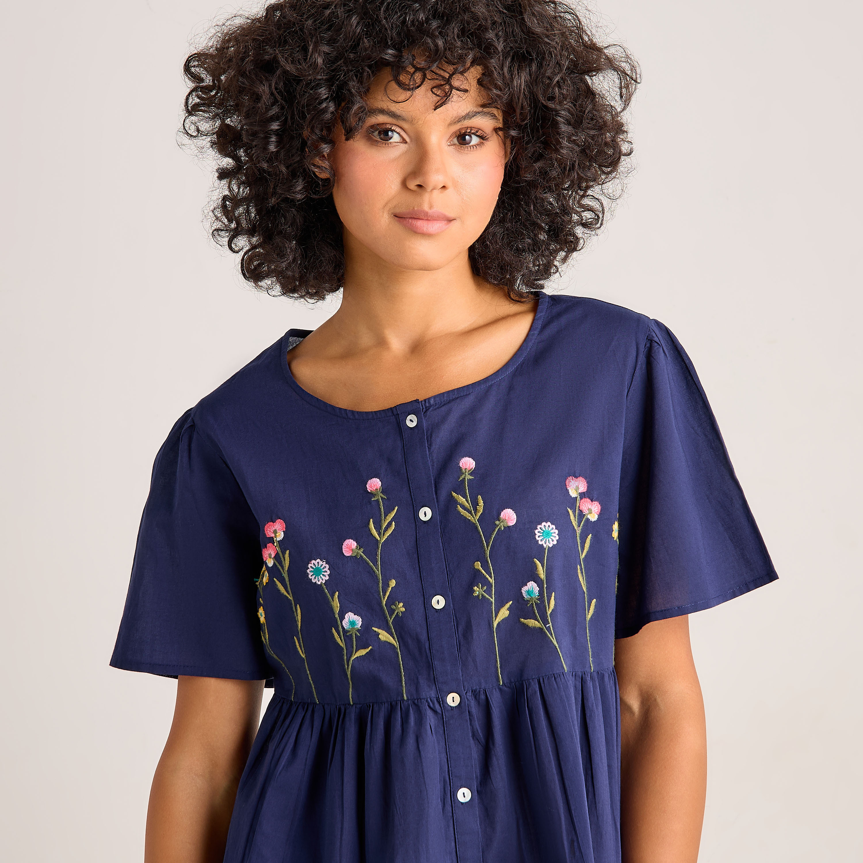Pyjama Set Button-Down Top and Pants Cotton-women-clothing-nightwear-pyjamas-longsets-image-5