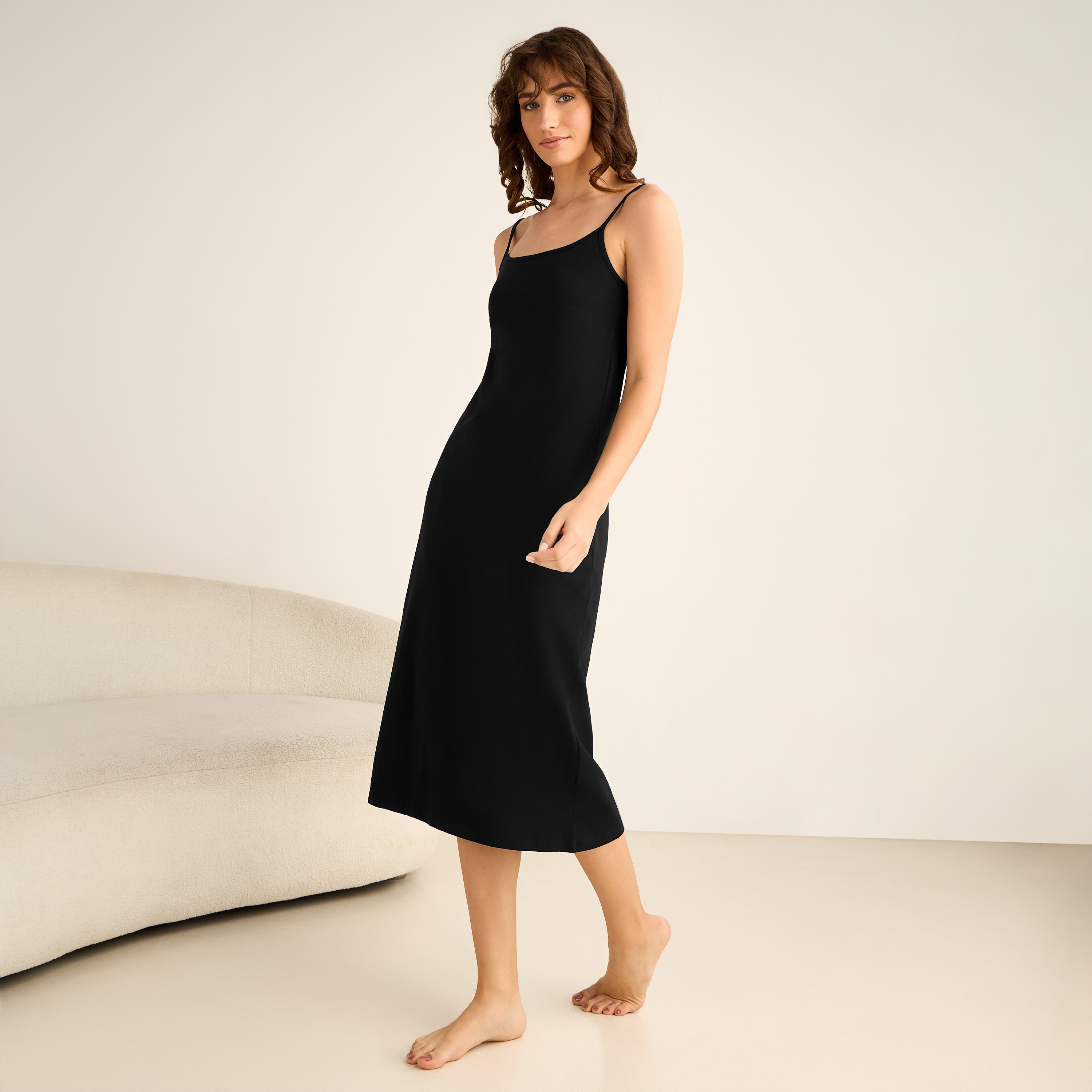 Set of 2 - Slip Dress with Adjustable Strap-women-clothing-nightwear-nighties-image-3