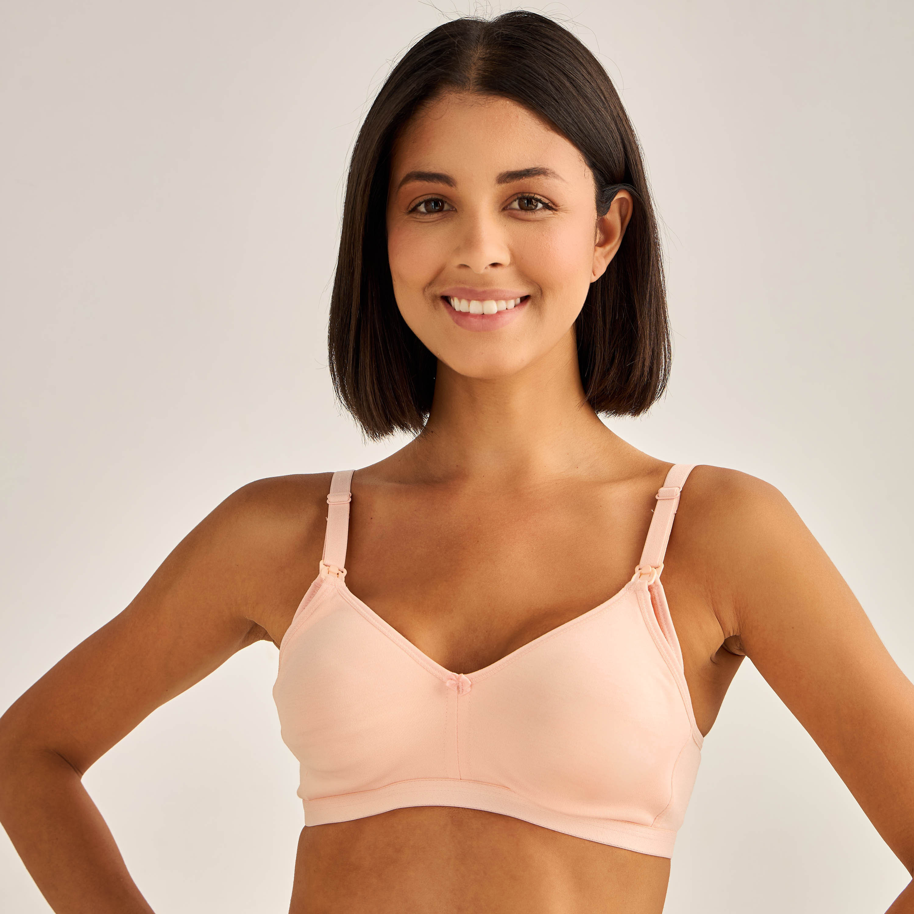 صدرية رضاعة بتغطية كاملة وبدون سلك-women-clothing-lingerie-bras-image-1