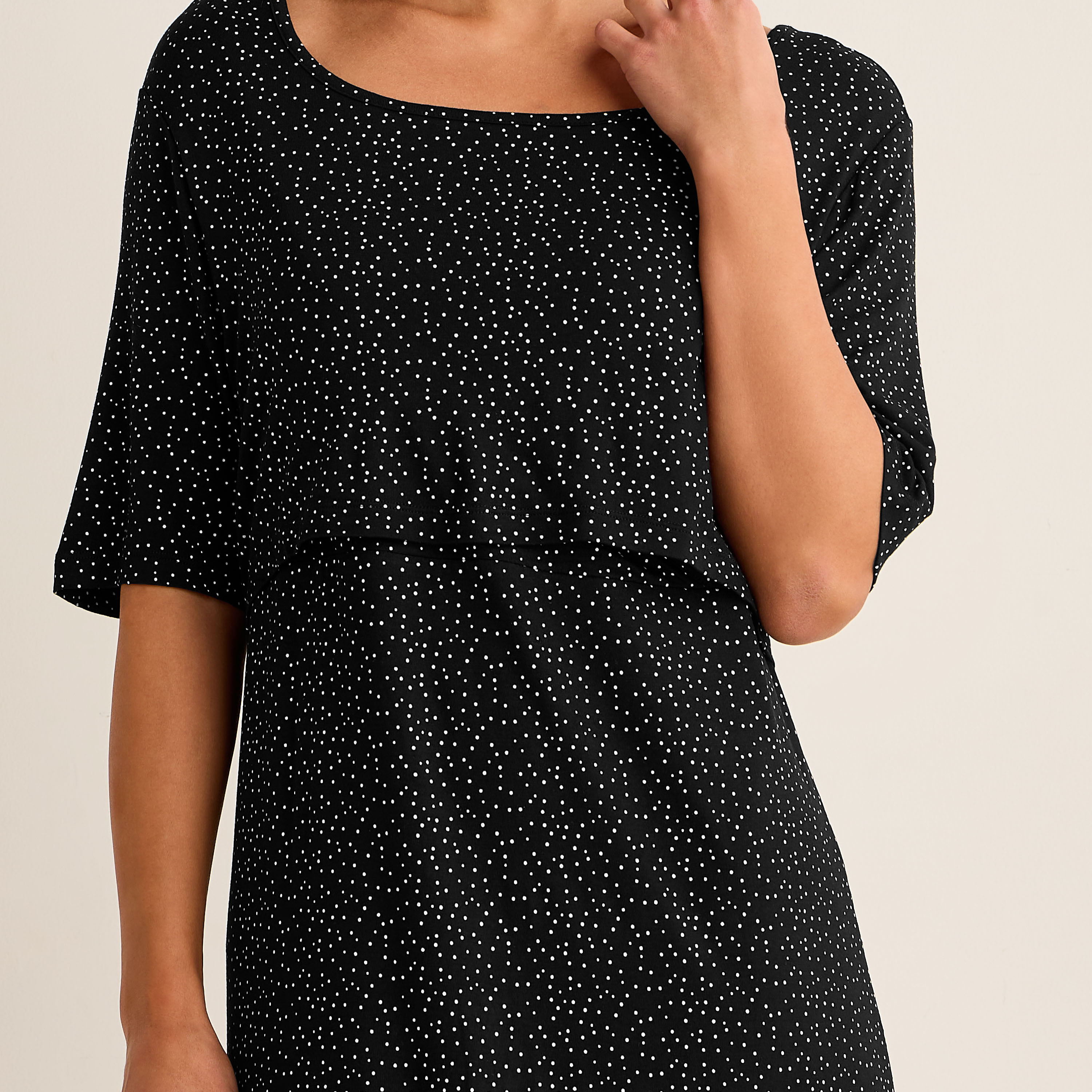 Maternity Night Dress with Print-women-clothing-nightwear-nighties-image-3